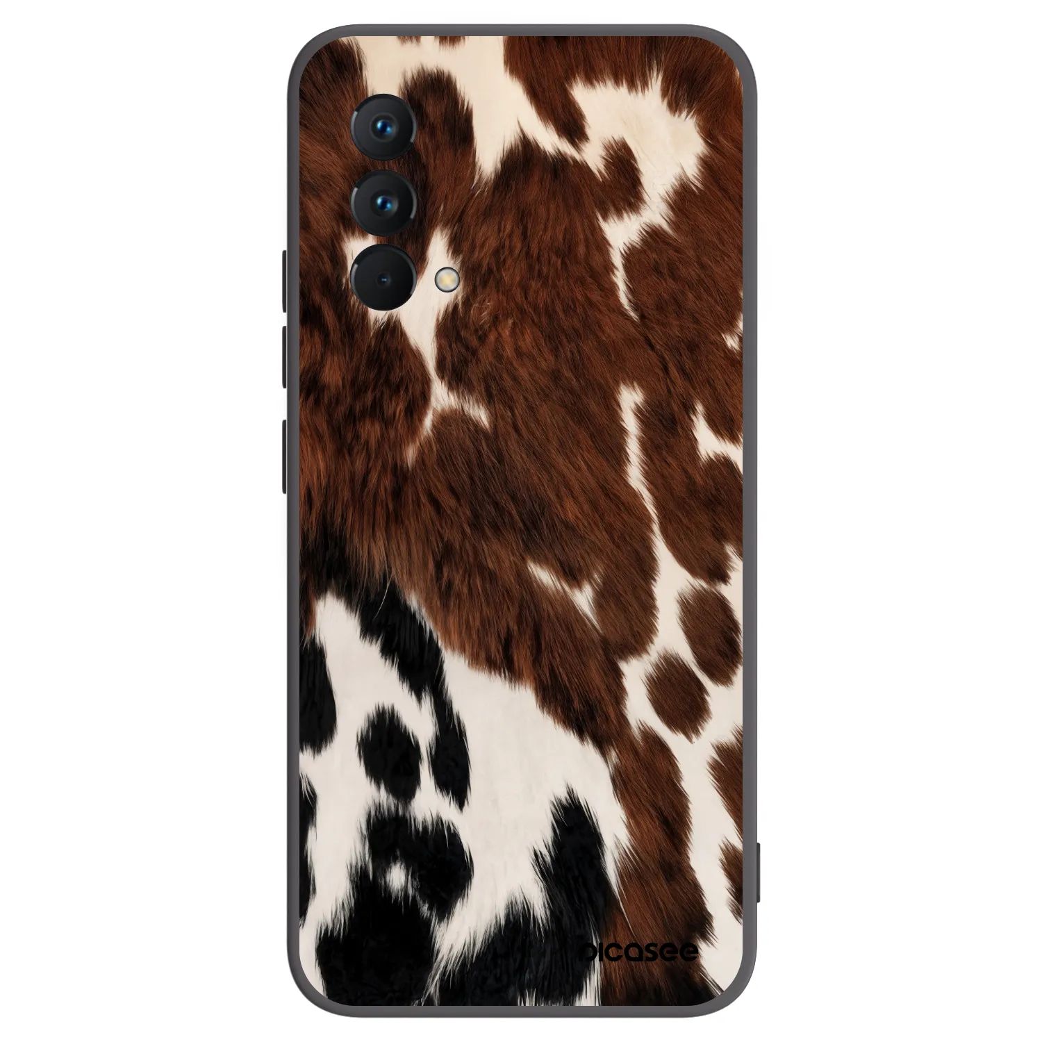 Picasee Realme GT Master Edition 5G Hülle - Schwarzes Silikon - Rust