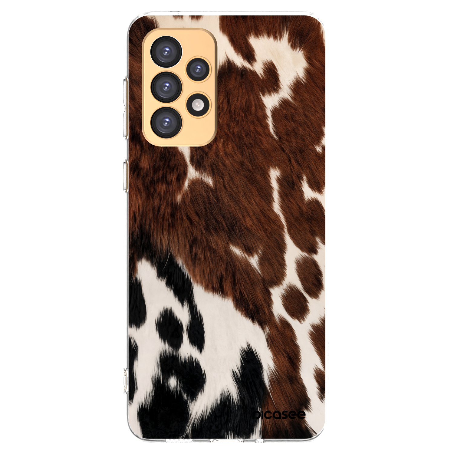 Picasee Samsung Galaxy A33 5G A336 Hülle - Transparentes Silikon - Rust