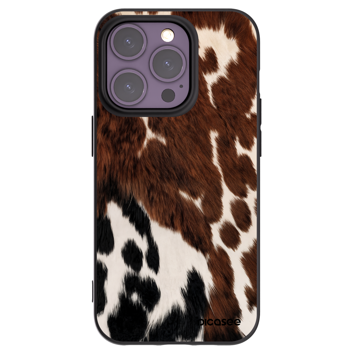 Picasee Apple iPhone 14 Pro Hülle - Schwarzes Silikon - Rust