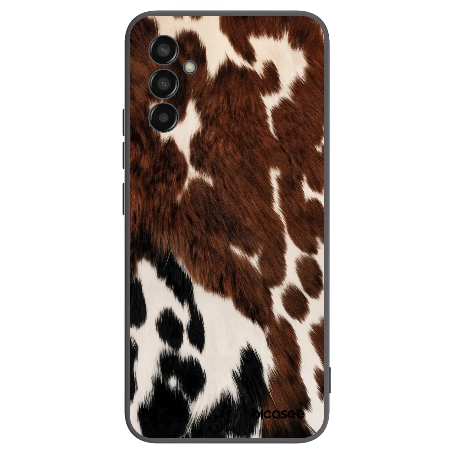 Picasee Samsung Galaxy M13 M135F Hülle - Schwarzes Silikon - Rust