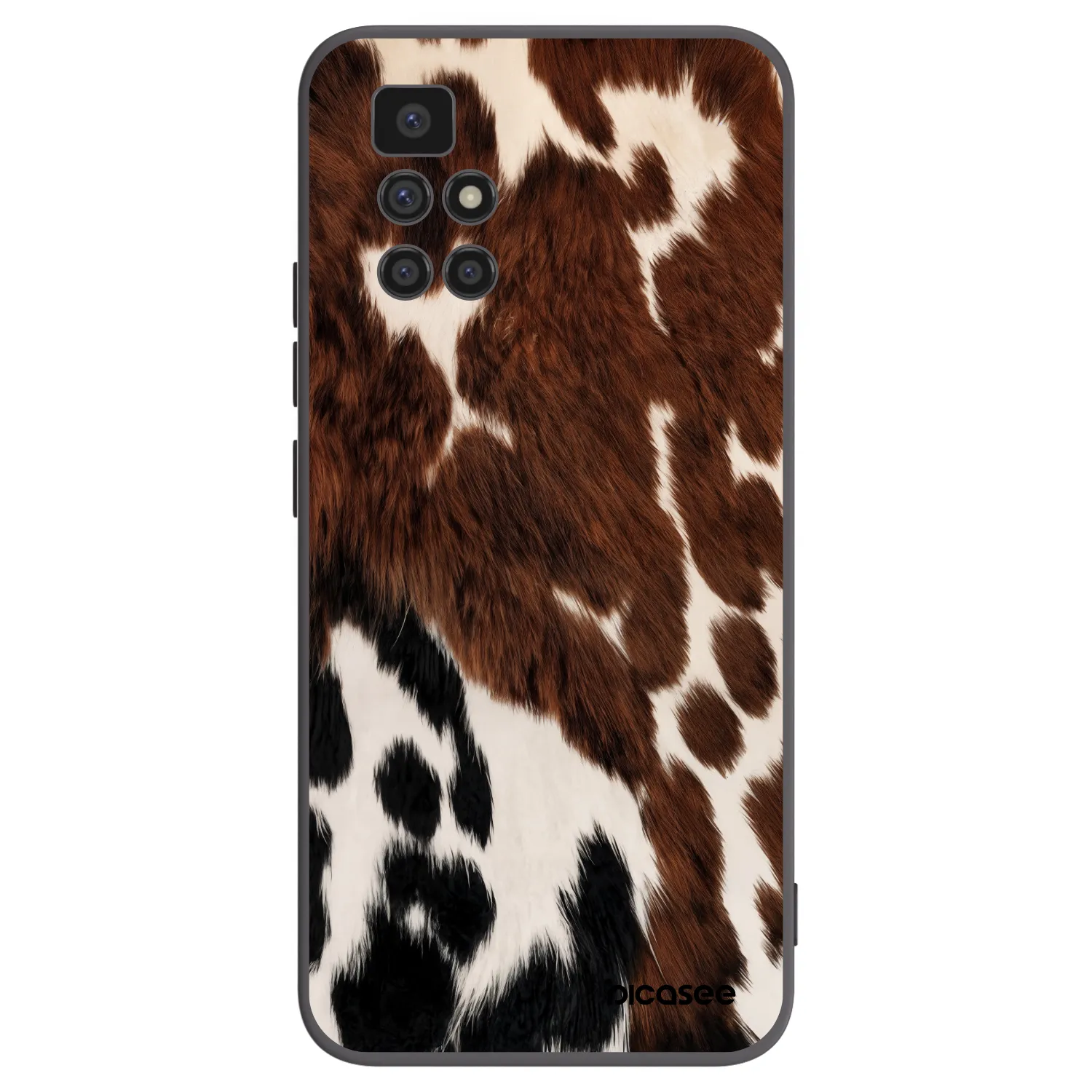 Picasee Xiaomi Redmi 10 (2022) Hülle - Schwarzes Silikon - Rust