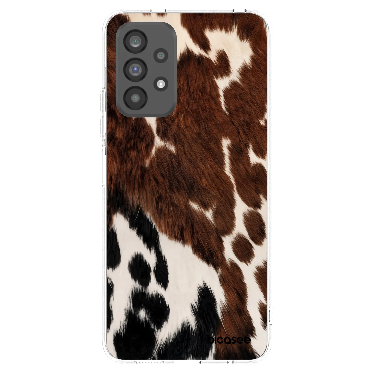 Picasee Samsung Galaxy A73 5G Hülle - Transparentes Silikon - Rust