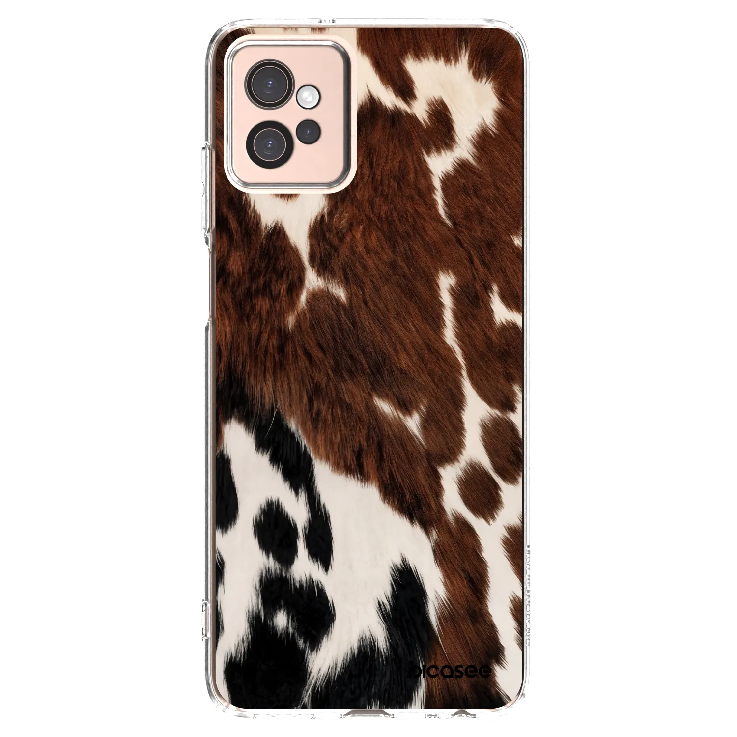 Picasee Motorola Moto G32 Hülle - Transparentes Silikon - Rust