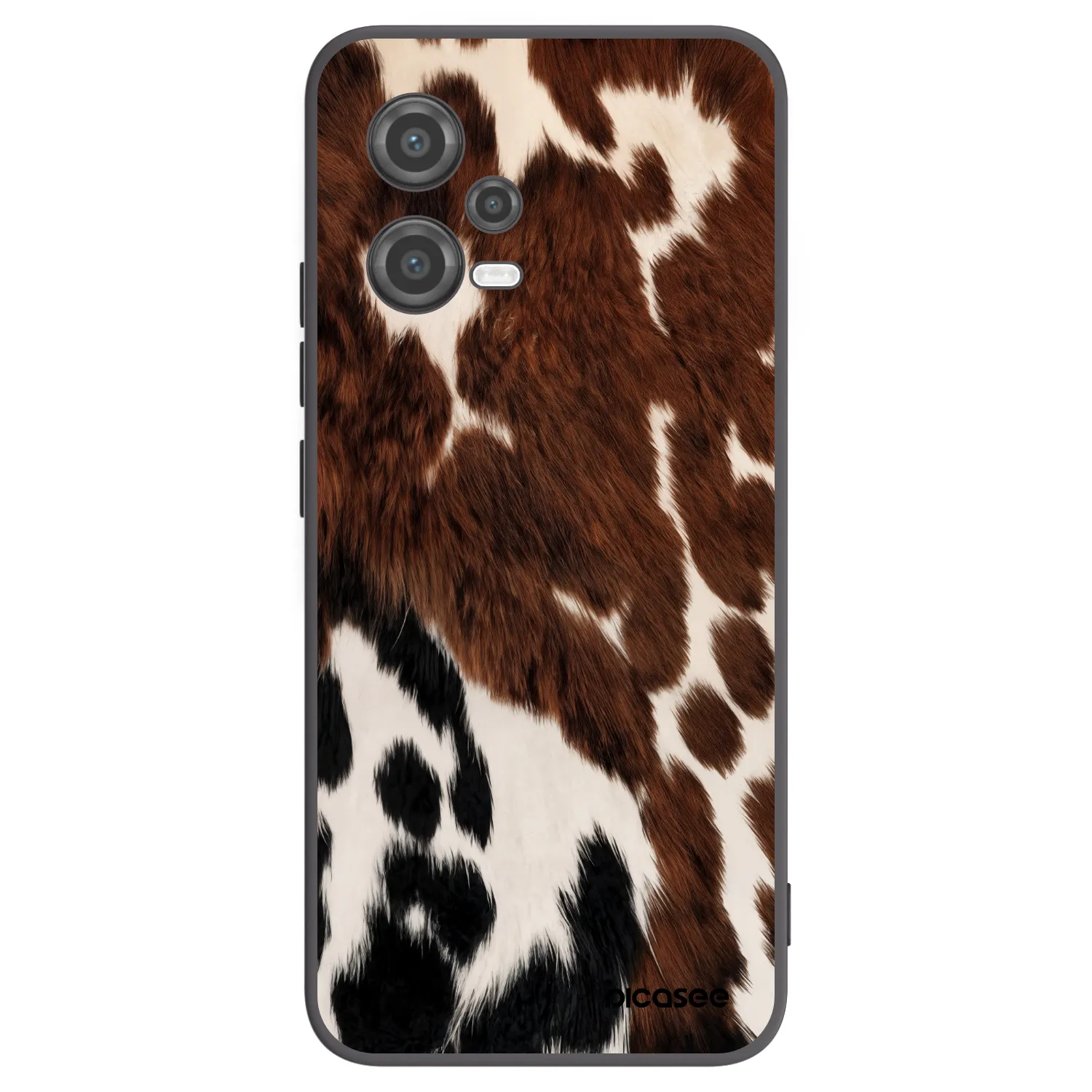Picasee Xiaomi Poco X5 Hülle - Schwarzes Silikon - Rust