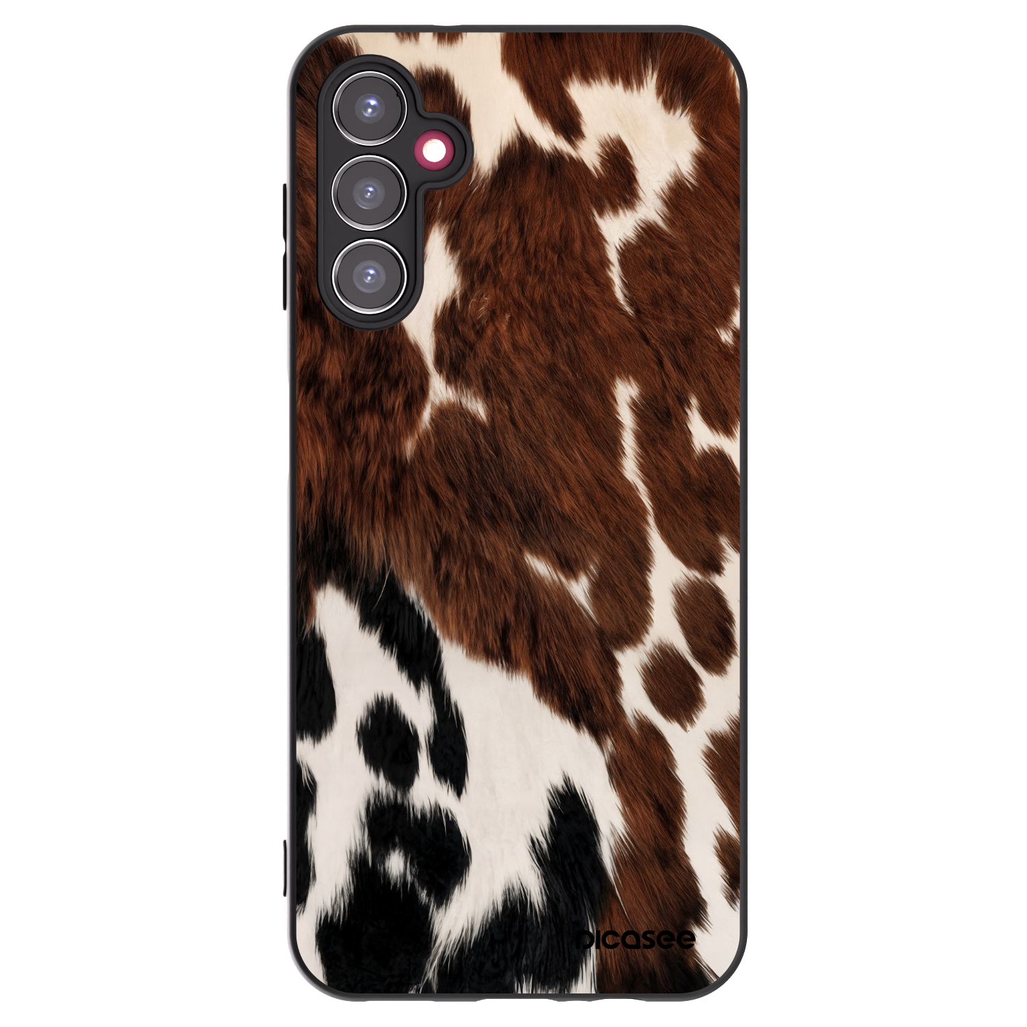 Picasee Samsung Galaxy A14 4G A145R Hülle - Schwarzes Silikon - Rust