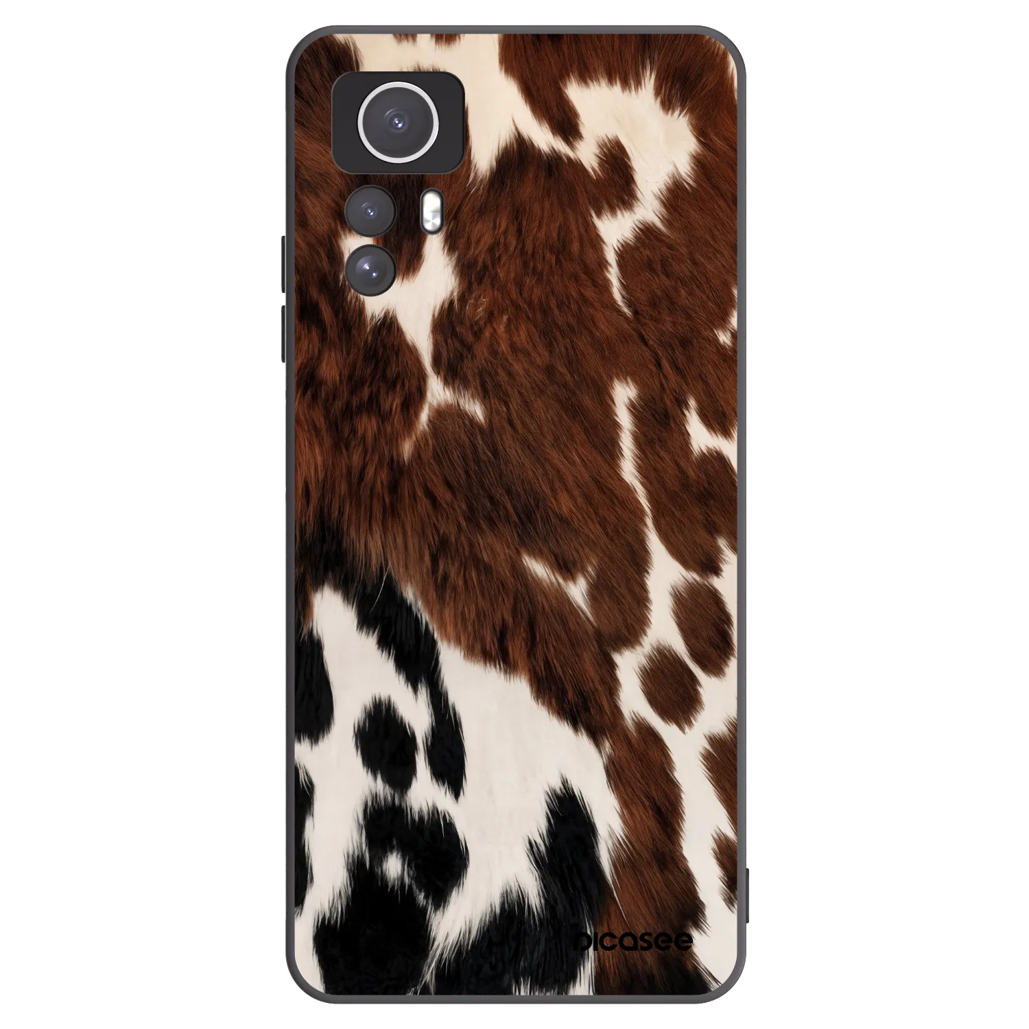 Picasee Xiaomi Redmi Note 12S Hülle - Schwarzes Silikon - Rust