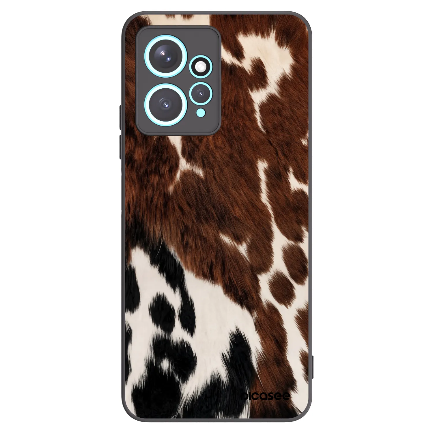 Picasee Xiaomi Redmi Note 12 4G Hülle - Schwarzes Silikon - Rust