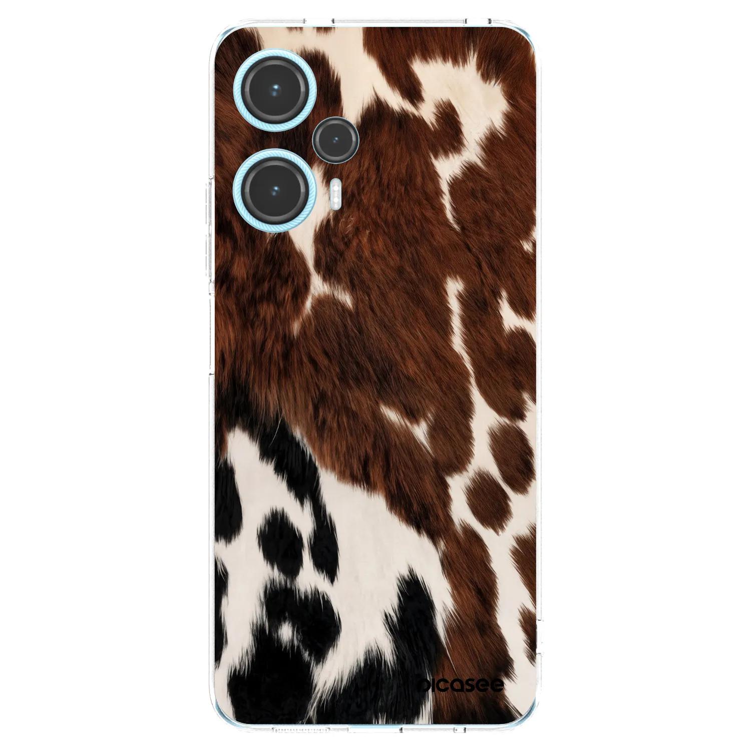 Picasee Xiaomi Poco F5 Hülle - Transparentes Silikon - Rust