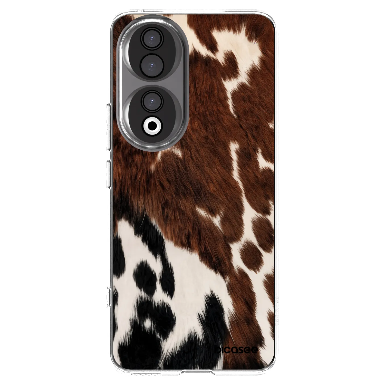 Picasee Honor 90 5G Hülle - Transparentes Silikon - Rust