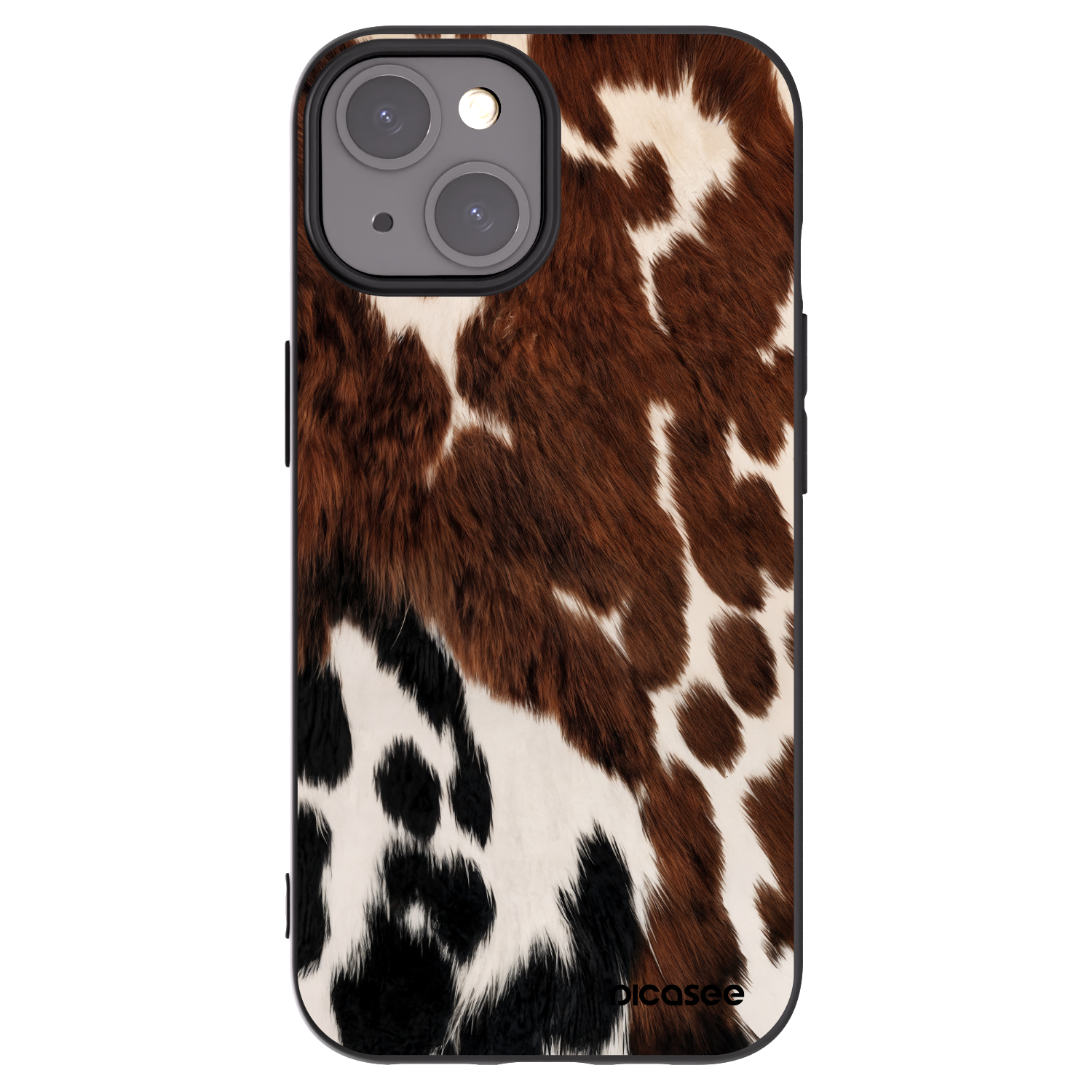 Picasee Apple iPhone 15 Hülle - Schwarzes Silikon - Rust