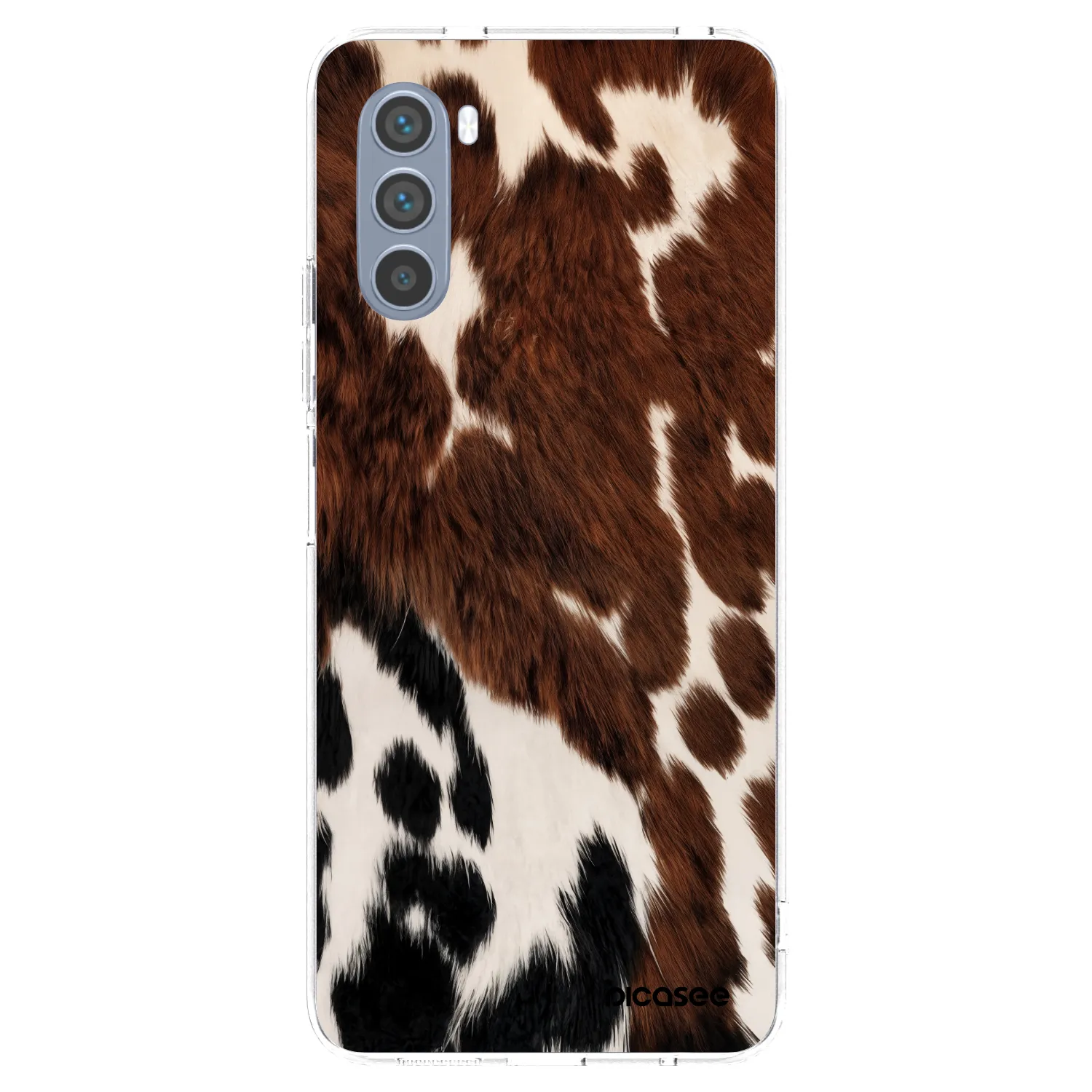 Picasee Motorola Moto G62 Hülle - Transparentes Silikon - Rust