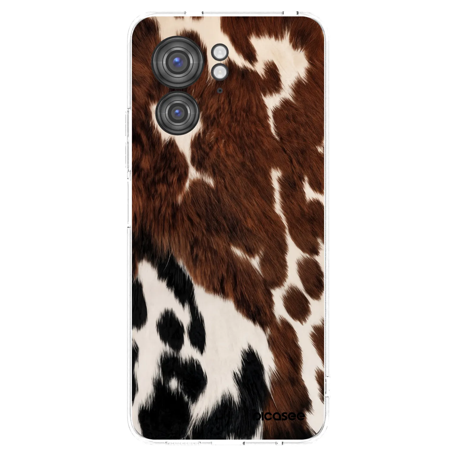 Picasee Motorola Edge 40 Hülle - Transparentes Silikon - Rust