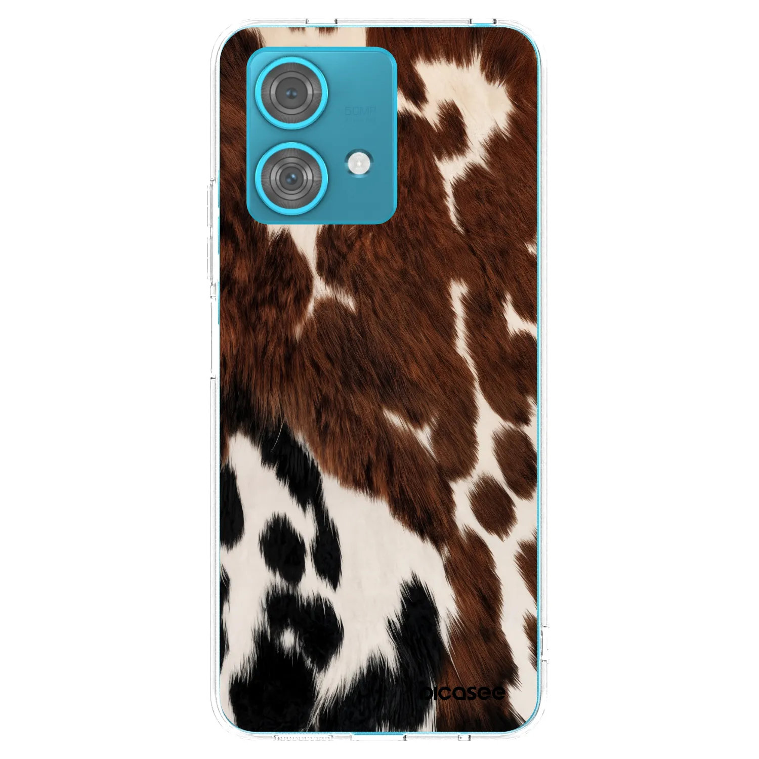 Picasee Motorola Edge 40 Neo Hülle - Transparentes Silikon - Rust