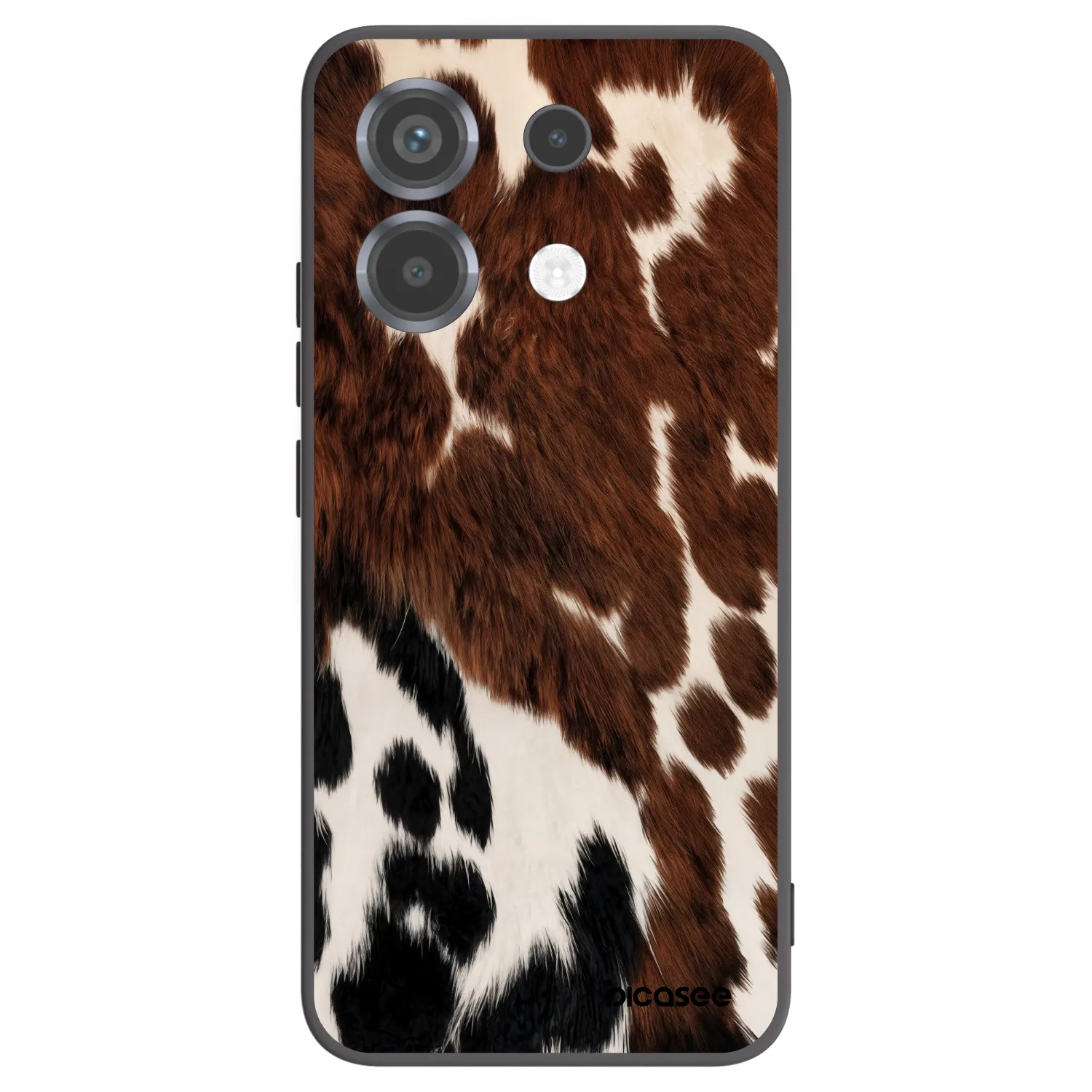 Picasee Xiaomi Poco X6 Hülle - Schwarzes Silikon - Rust