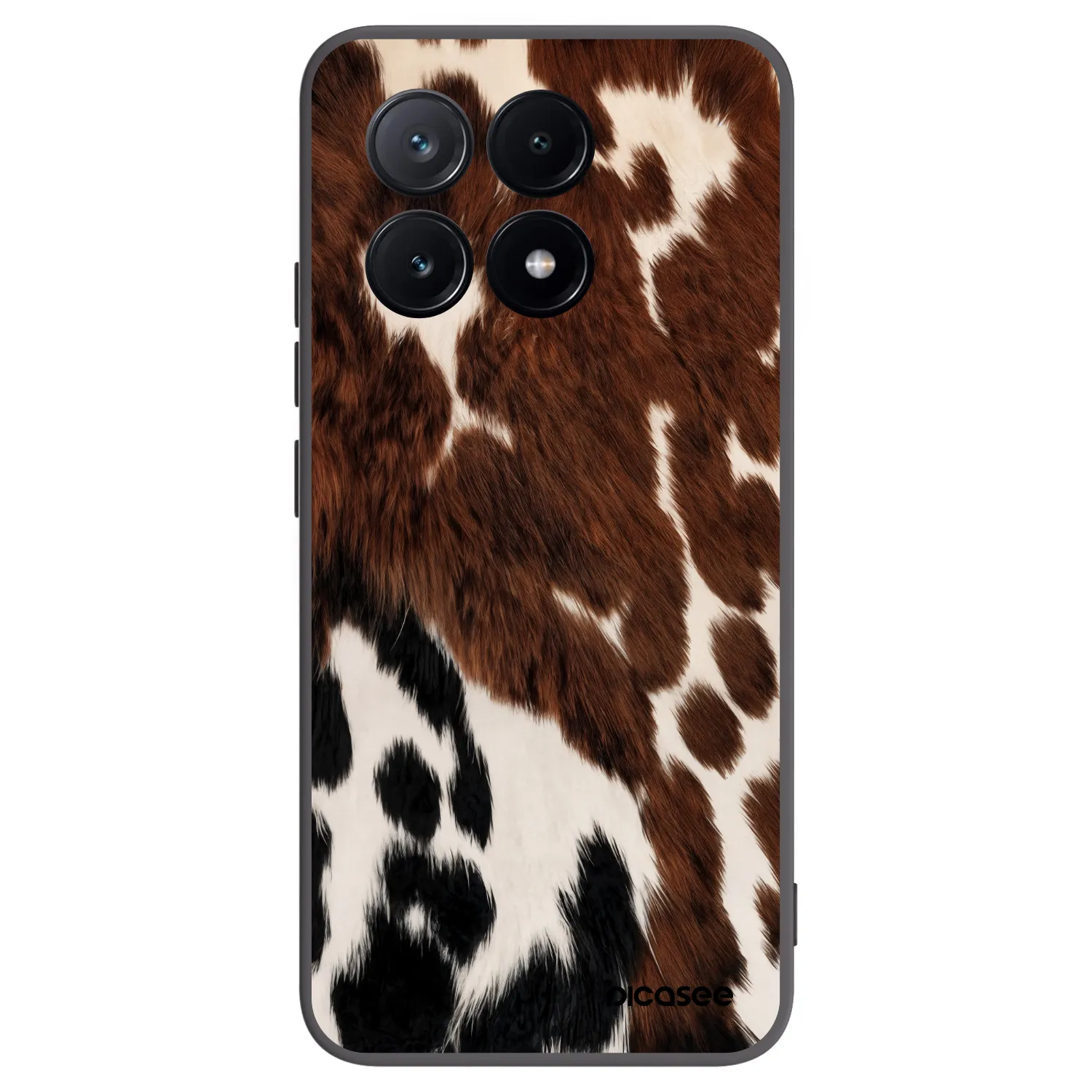 Picasee Xiaomi Poco X6 Pro Hülle - Schwarzes Silikon - Rust