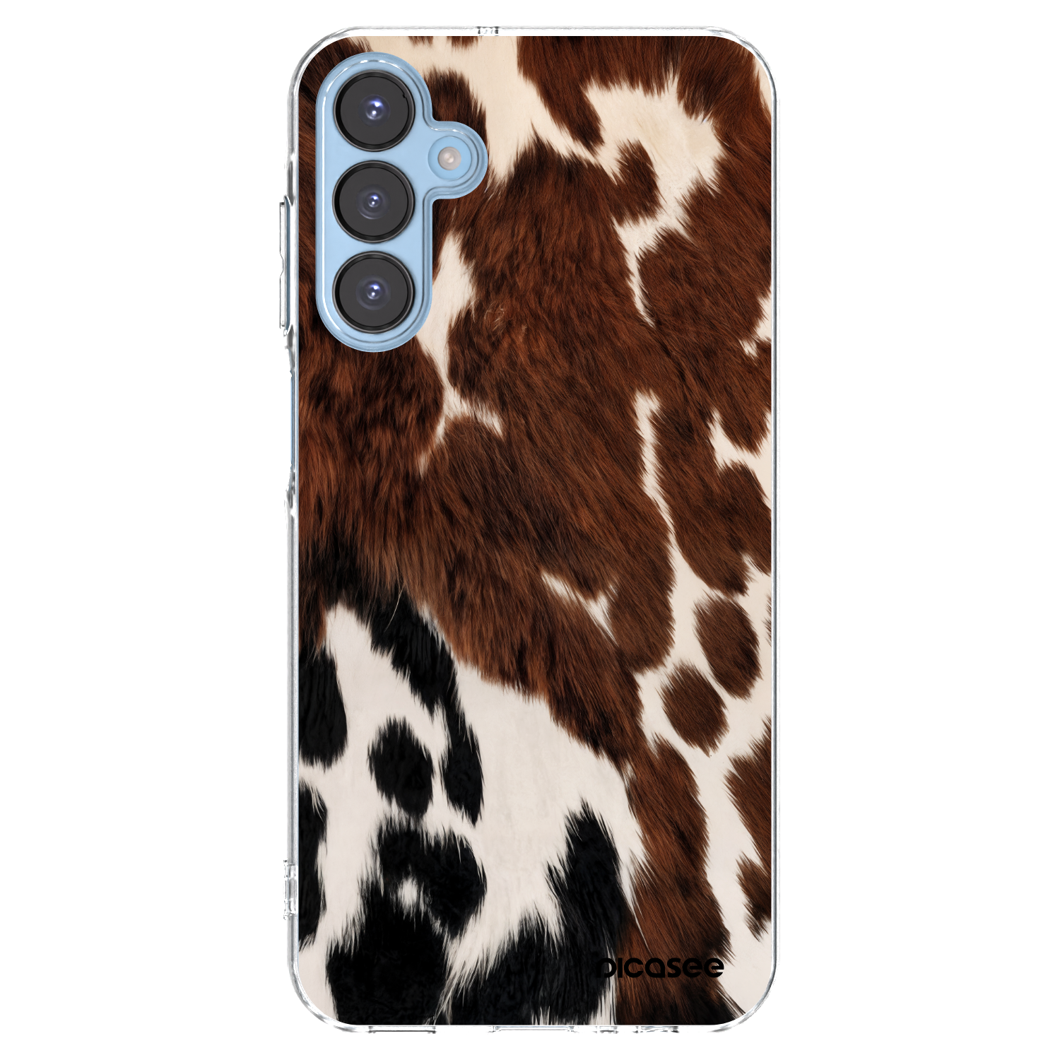 Picasee Samsung Galaxy A15 A156B 5G Hülle - Transparentes Silikon - Rust