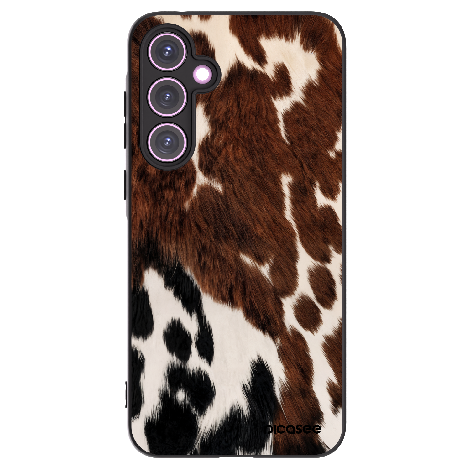 Picasee Samsung Galaxy A35 5G A356B Hülle - Schwarzes Silikon - Rust