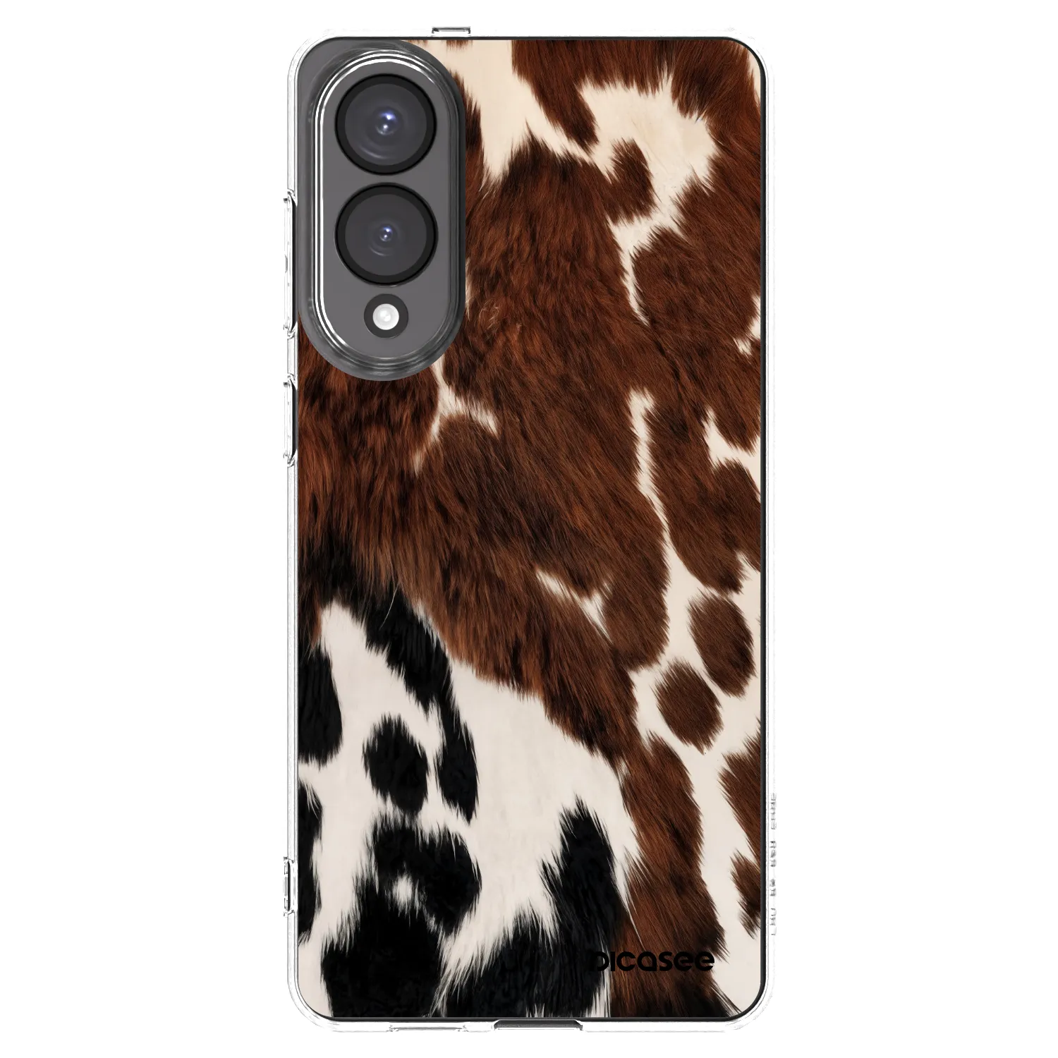 Picasee Samsung Galaxy S25 Edge 5G Hülle - Transparentes Silikon - Rust
