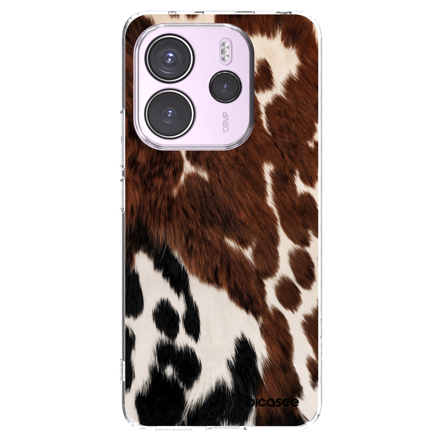 Picasee Xiaomi Redmi Note 14 4G Hülle - Transparentes Silikon - Rust