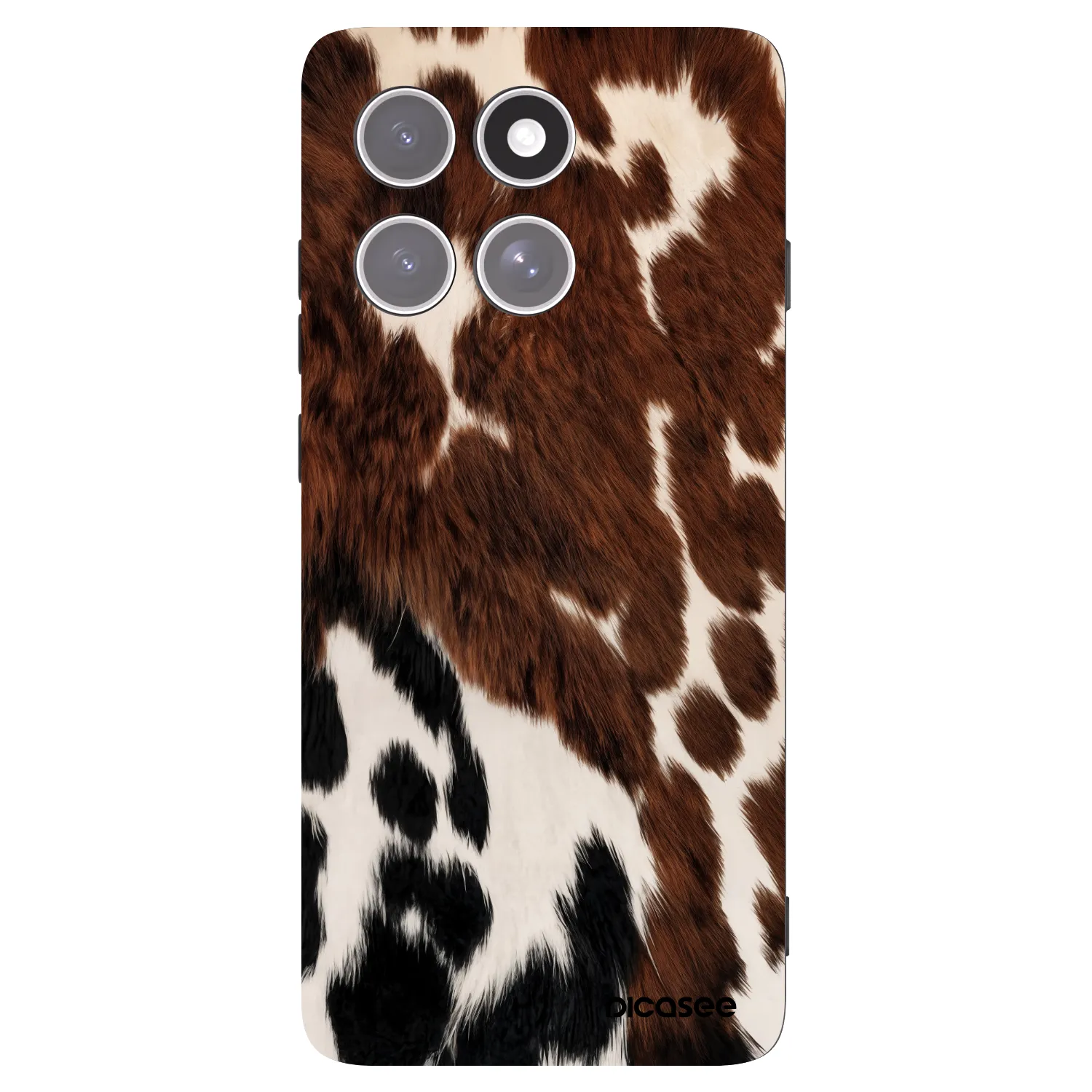 Picasee Motorola Edge 60 Pro Hülle - Schwarzes Silikon - Rust