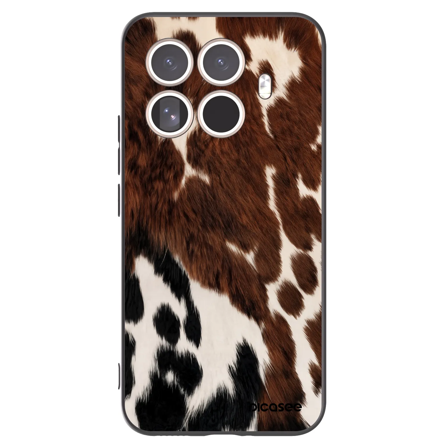 Picasee Xiaomi 15T Pro Hülle - Schwarzes Silikon - Rust