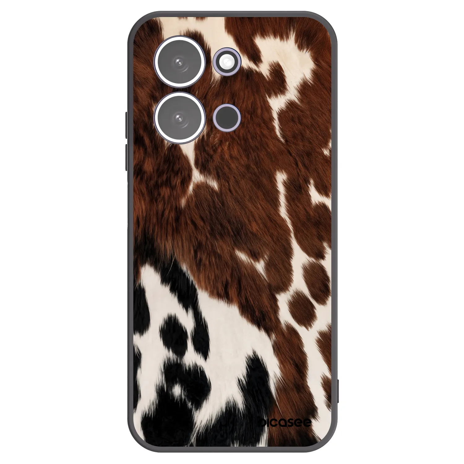 Picasee Xiaomi Redmi 15C 5G Hülle - Schwarzes Silikon - Rust