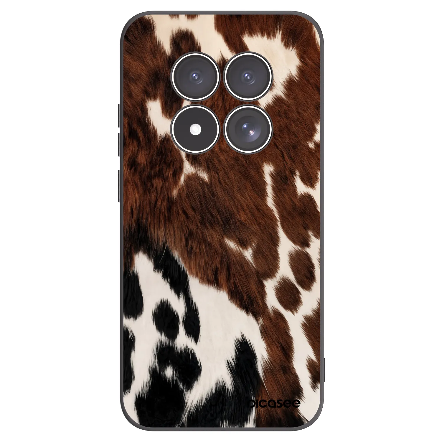 Picasee Xiaomi Redmi Note 15 Pro 5G Hülle - Schwarzes Silikon - Rust