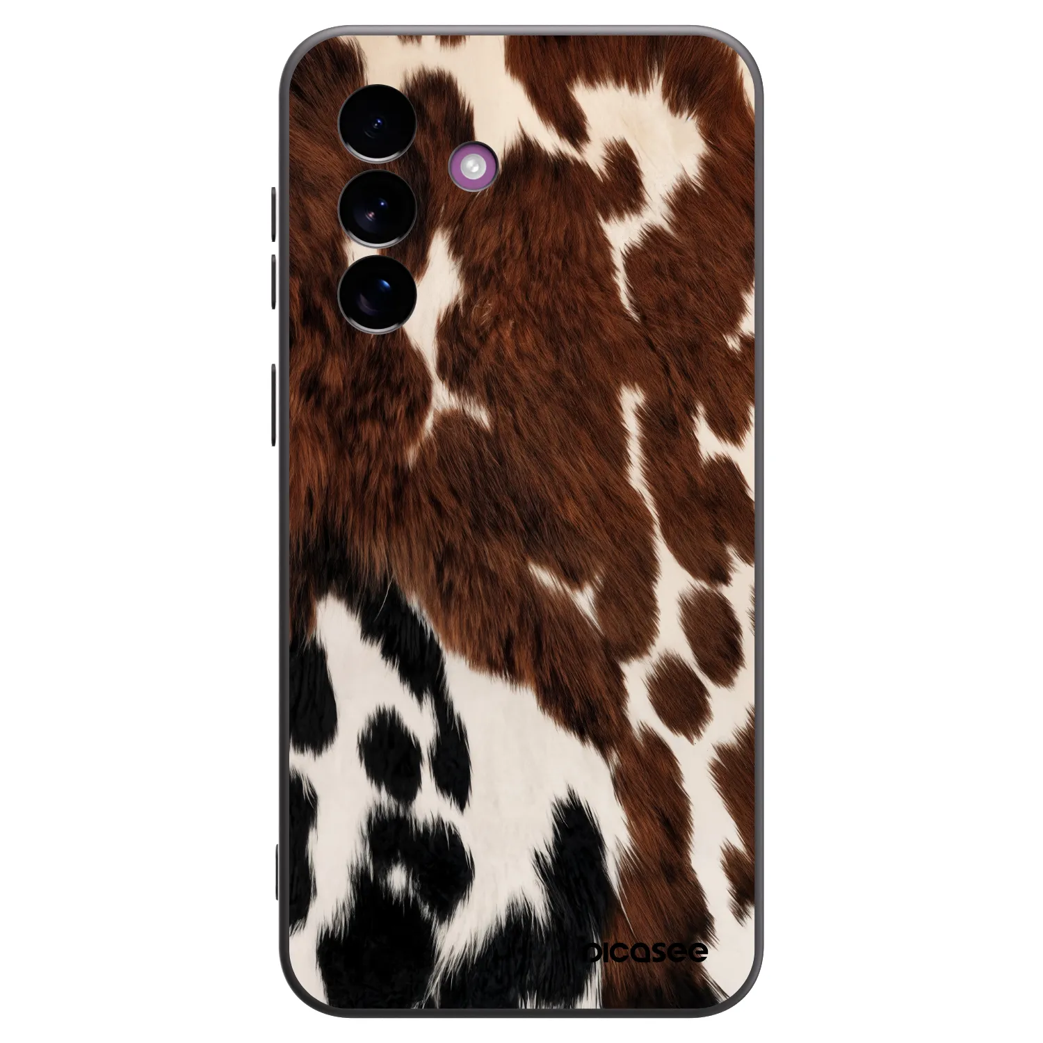 Picasee Samsung Galaxy A37 Hülle - Schwarzes Silikon - Rust