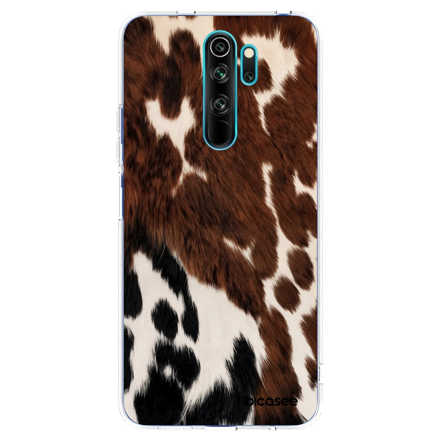 Picasee Xiaomi Redmi Note 8 Pro Hülle - Transparentes Silikon - Rust