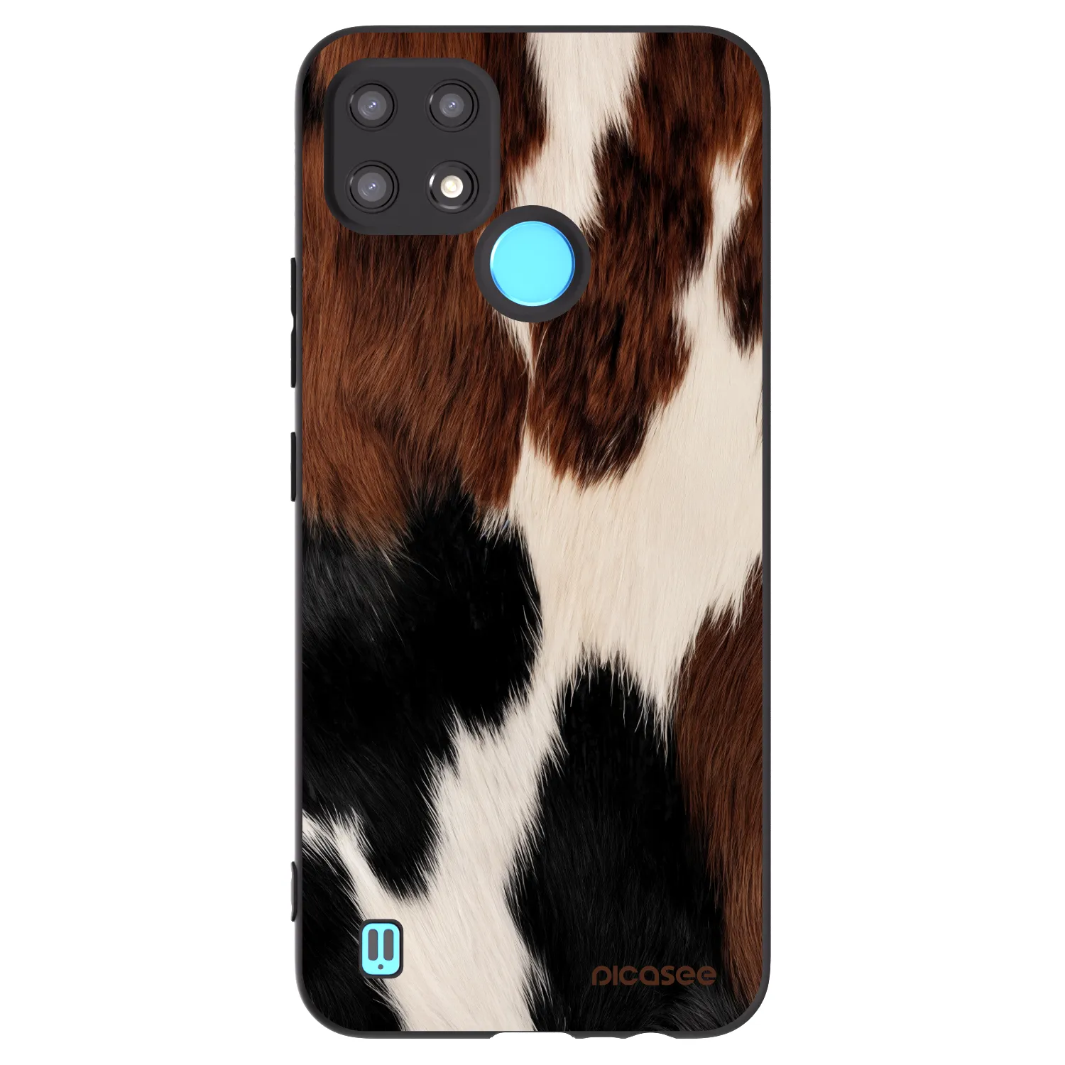 Picasee Realme C21 Hülle - Schwarzes Silikon - Rodeo