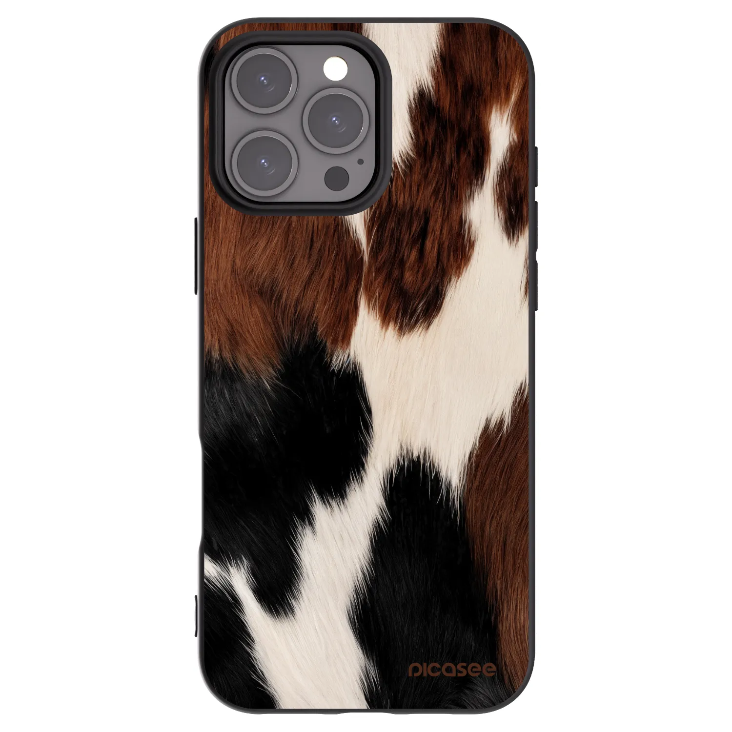 Picasee Apple iPhone 16 Pro Max Hülle - Schwarzes Silikon - Rodeo