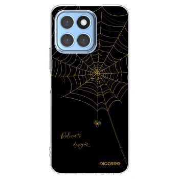 Picasee Honor X8 5G Hülle - Transparentes Silikon - Delicate danger