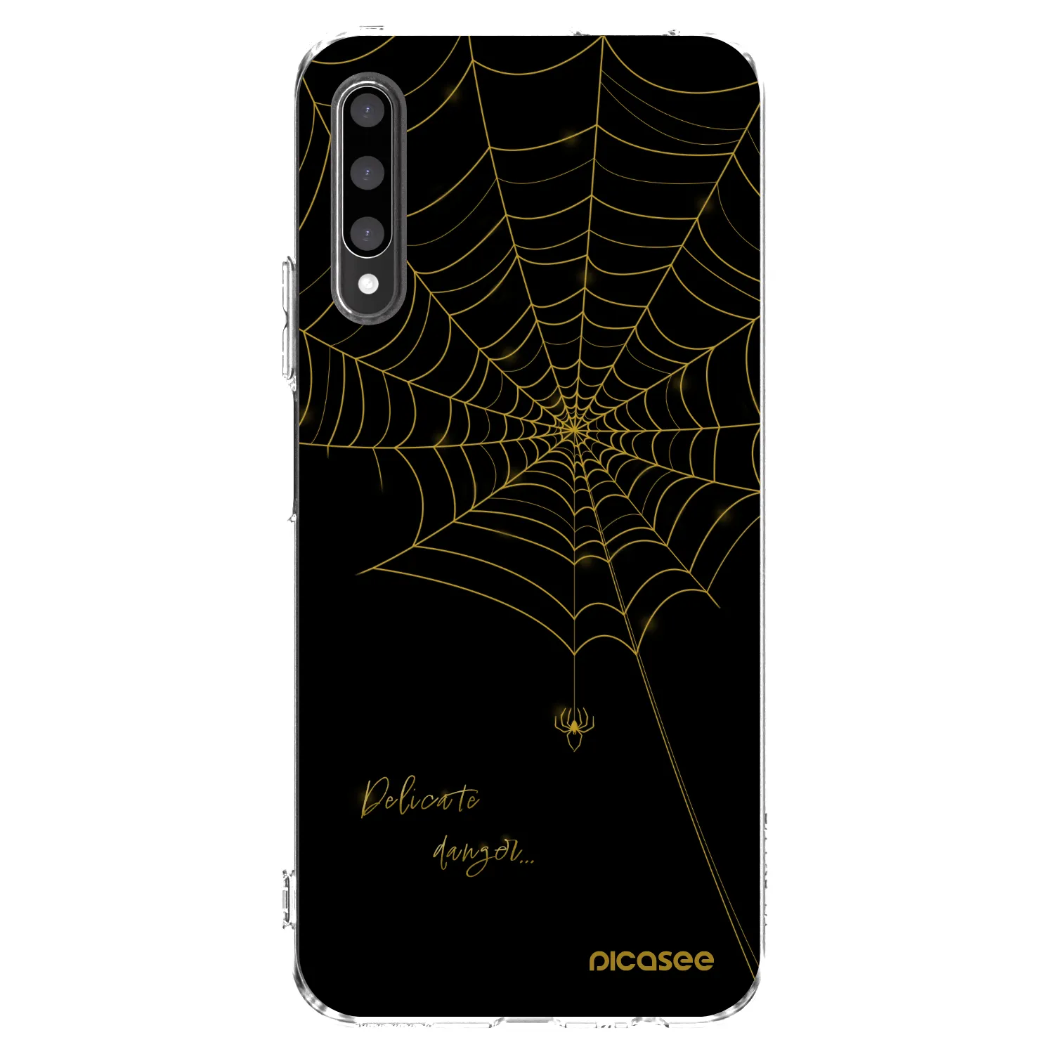 Picasee Honor 9X Pro Hülle - Transparentes Silikon - Delicate danger