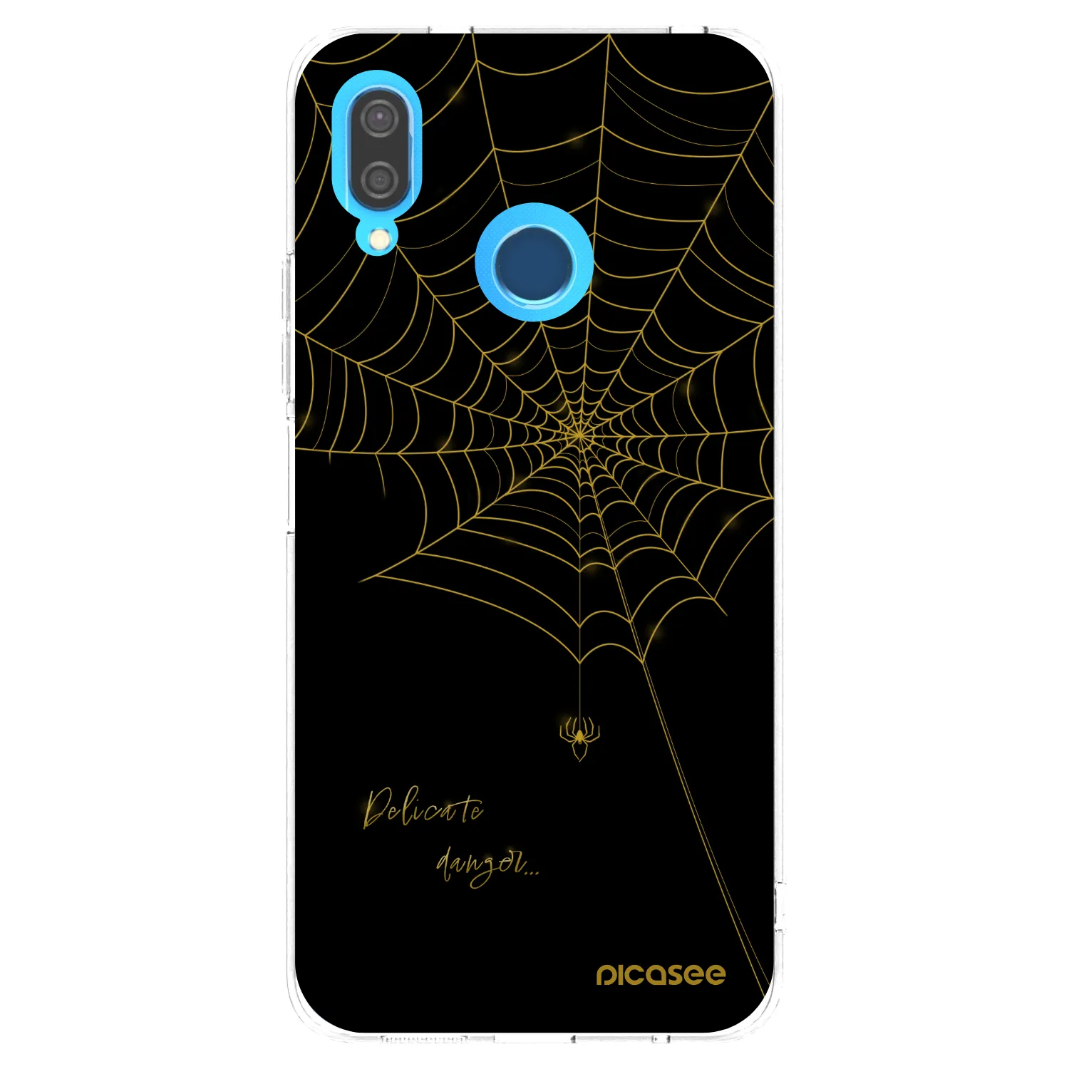 Picasee Huawei P20 Lite Hülle - Transparentes Silikon - Delicate danger