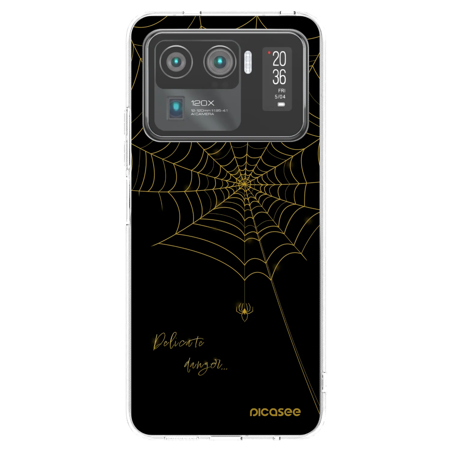 Picasee Xiaomi Mi 11 Ultra Hülle - Transparentes Silikon - Delicate danger