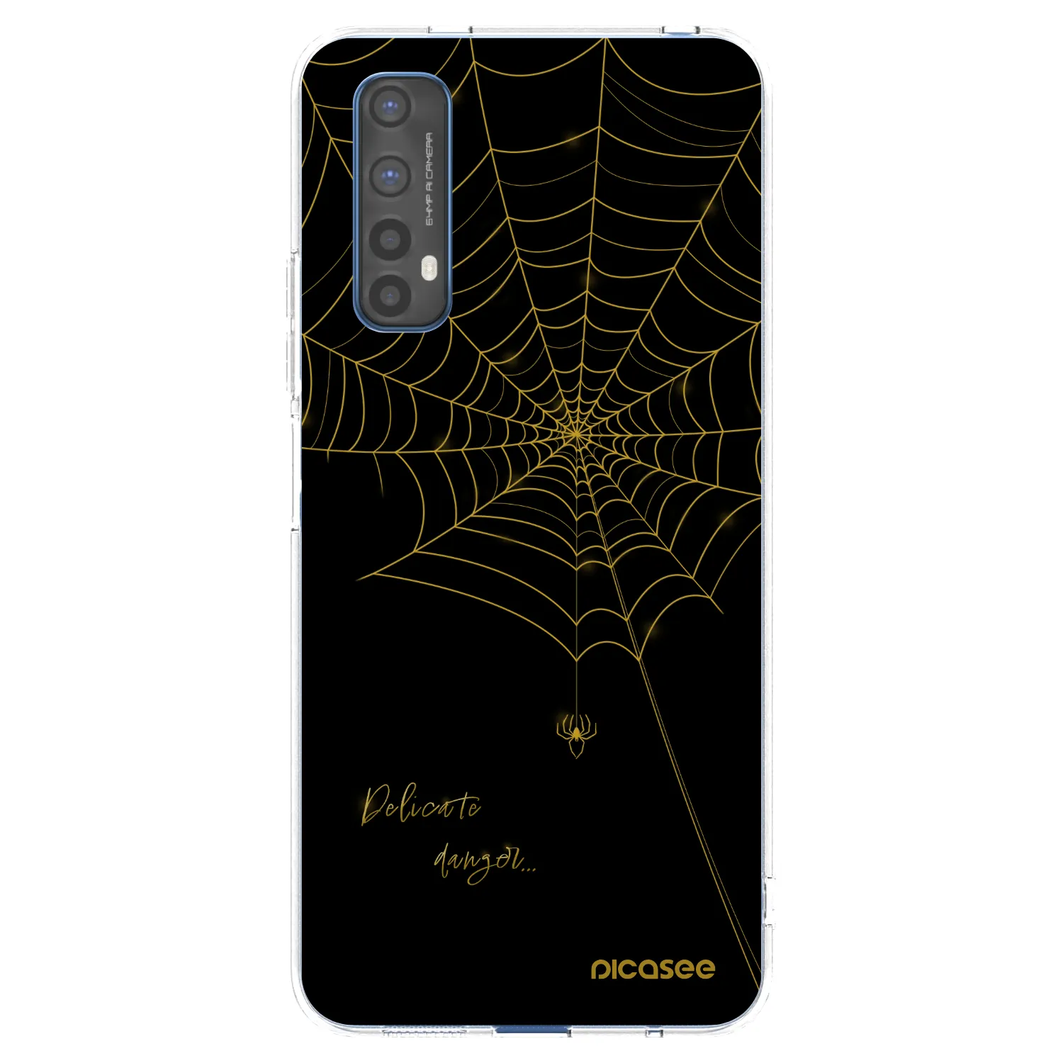 Picasee Realme 7 Hülle - Transparentes Silikon - Delicate danger