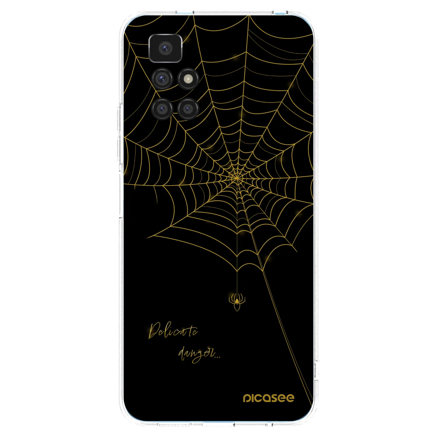 Picasee Xiaomi Redmi 10 Hülle - Transparentes Silikon - Delicate danger