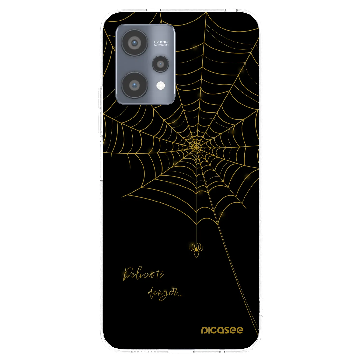 Picasee Realme 9 Pro 5G Hülle - Transparentes Silikon - Delicate danger