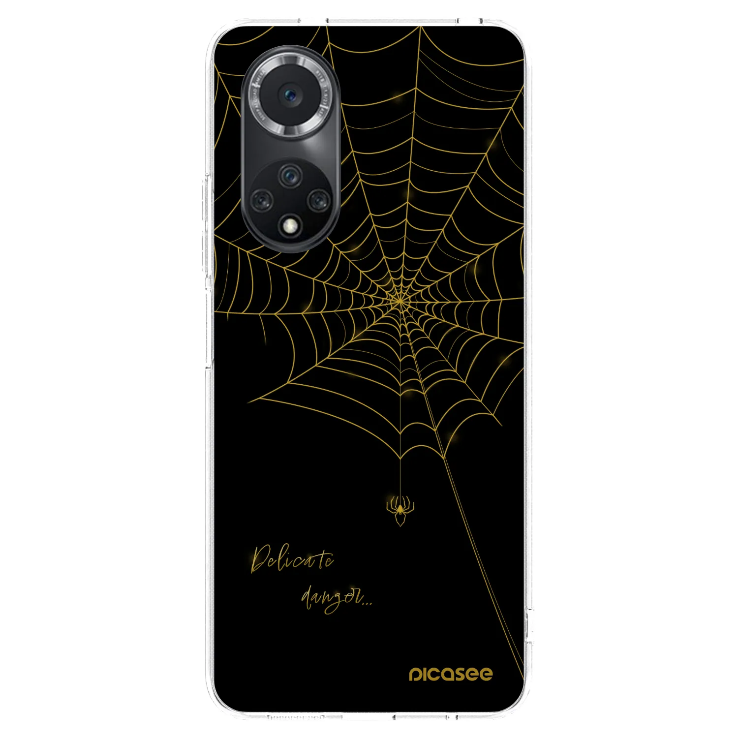 Picasee Huawei Nova 9 SE Hülle - Transparentes Silikon - Delicate danger