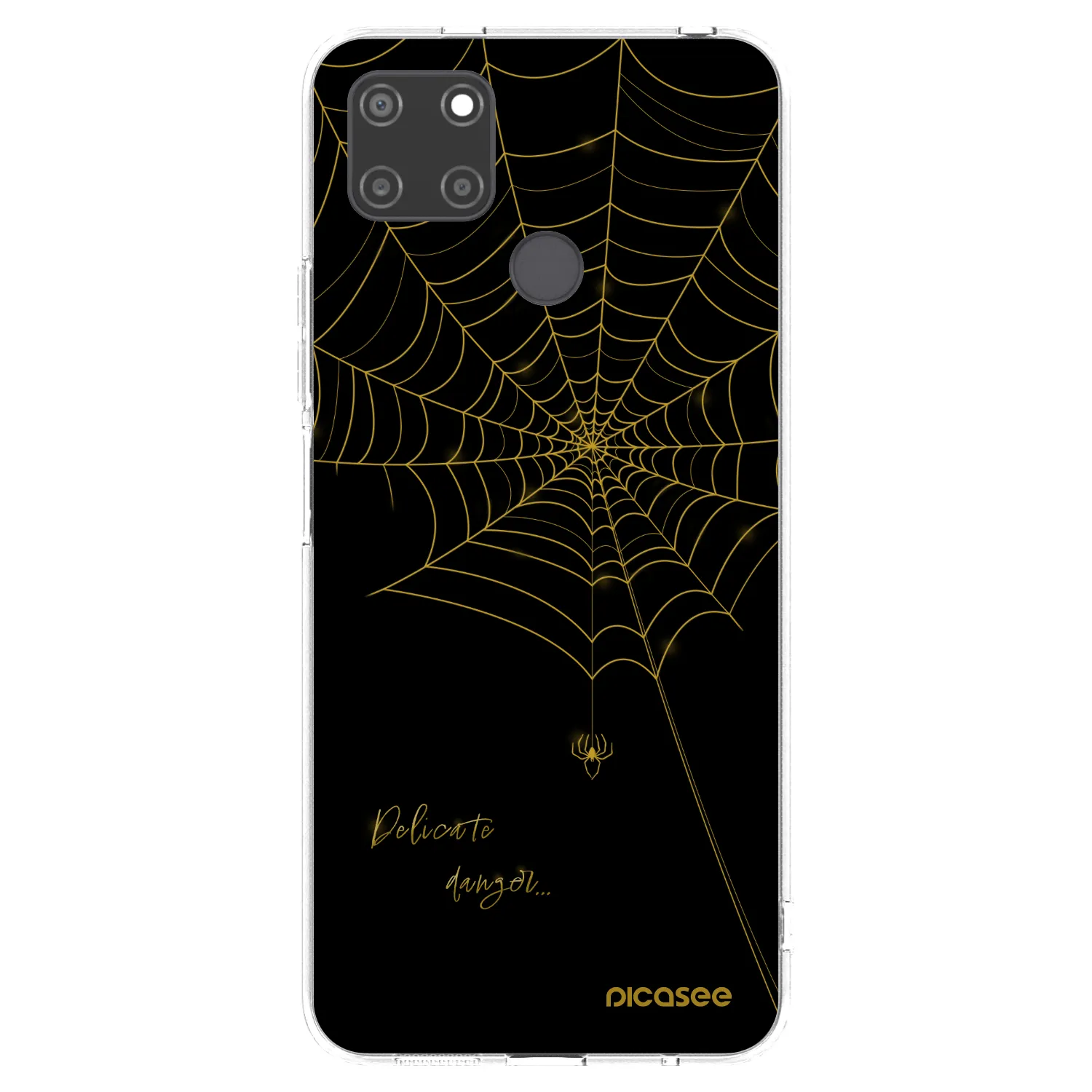 Picasee Realme C21Y Hülle - Transparentes Silikon - Delicate danger