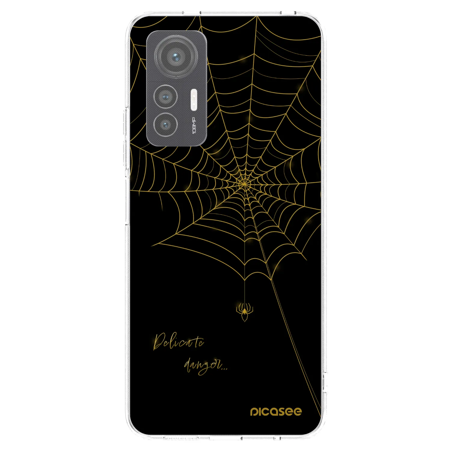 Picasee Xiaomi 12 Lite Hülle - Transparentes Silikon - Delicate danger