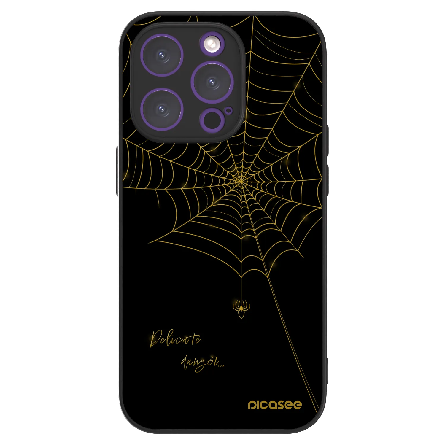 Picasee ULTIMATE CASE MagSafe für Apple iPhone 14 Pro - Delicate danger