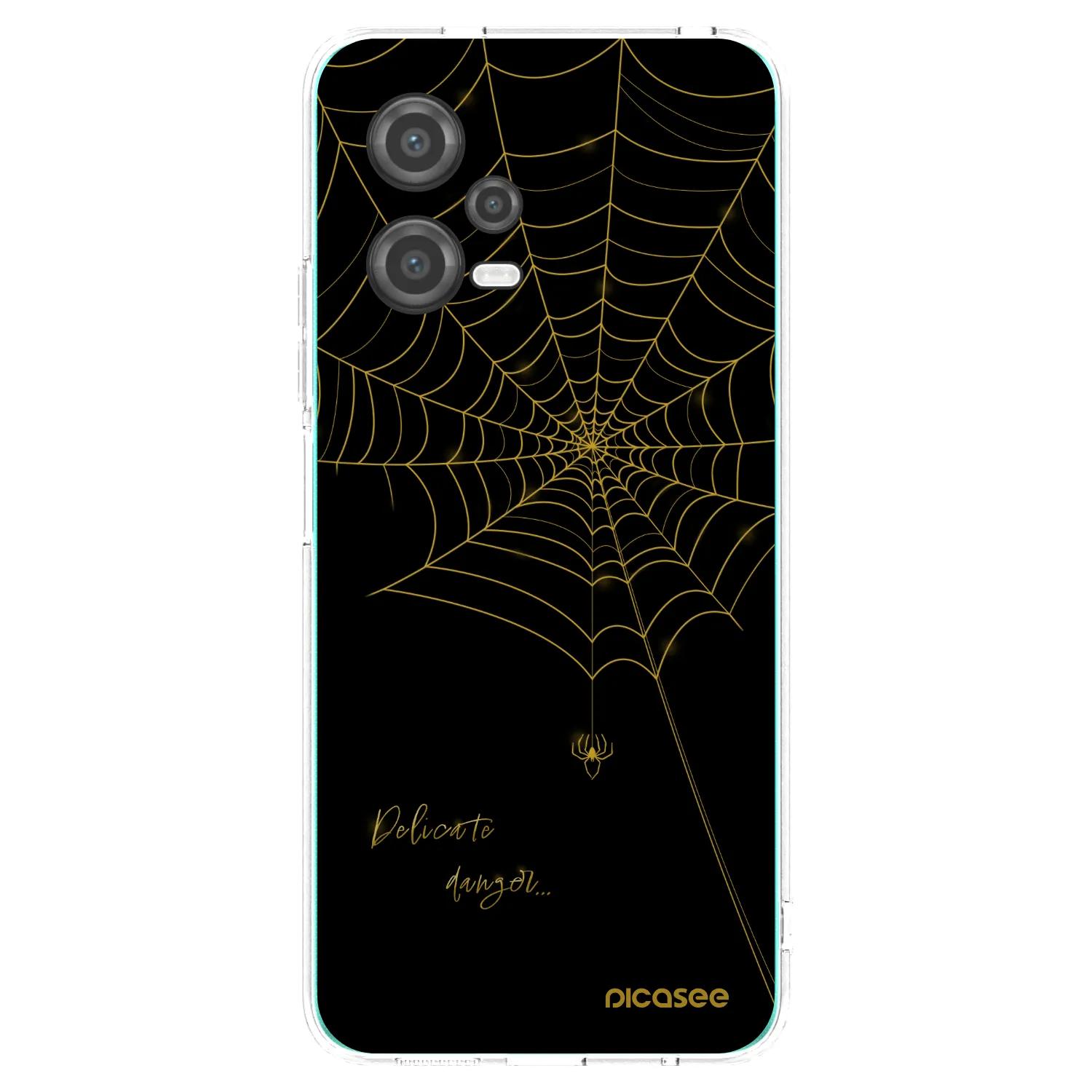 Picasee Xiaomi Poco X5 Hülle - Transparentes Silikon - Delicate danger