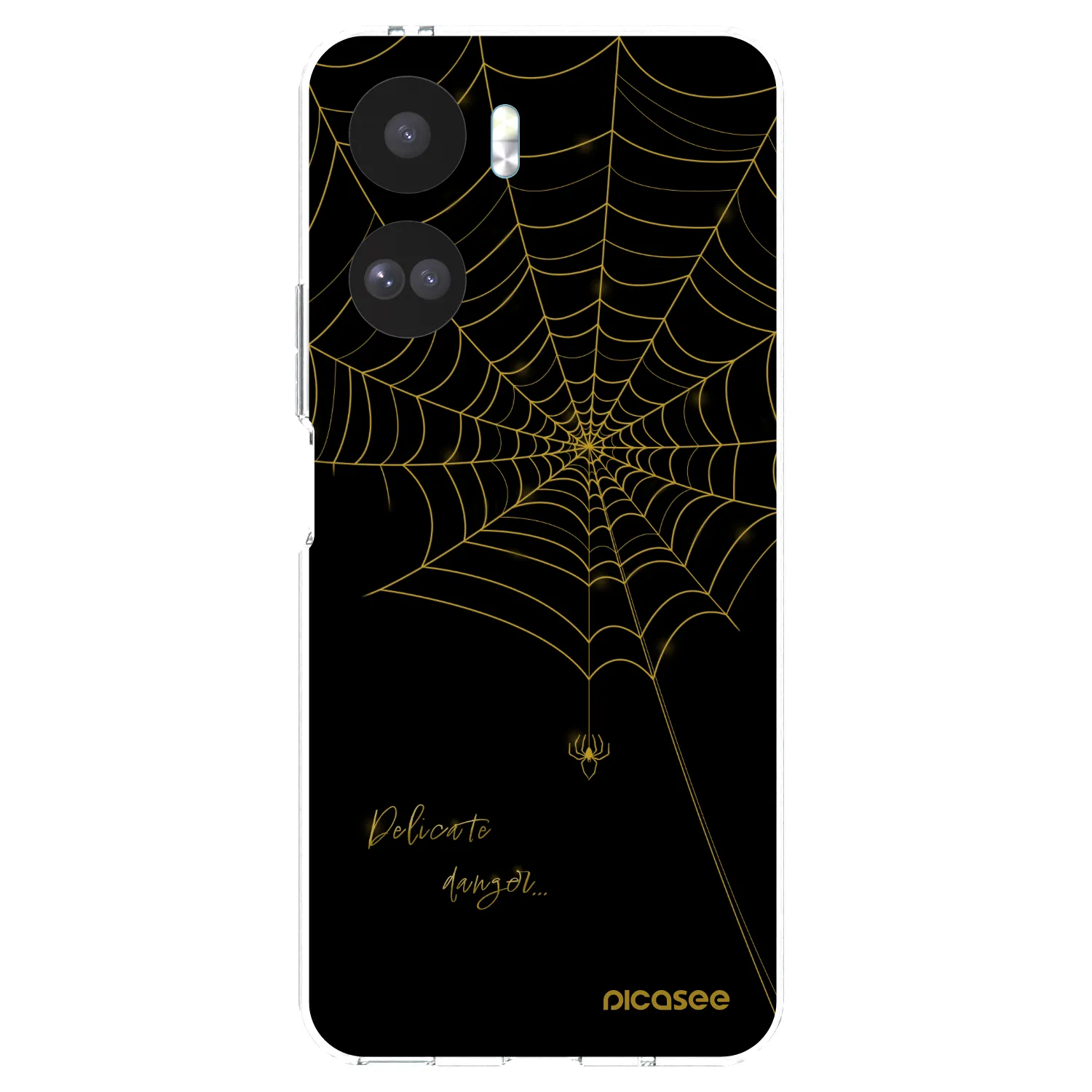 Picasee Honor 90 Lite 5G Hülle - Transparentes Silikon - Delicate danger