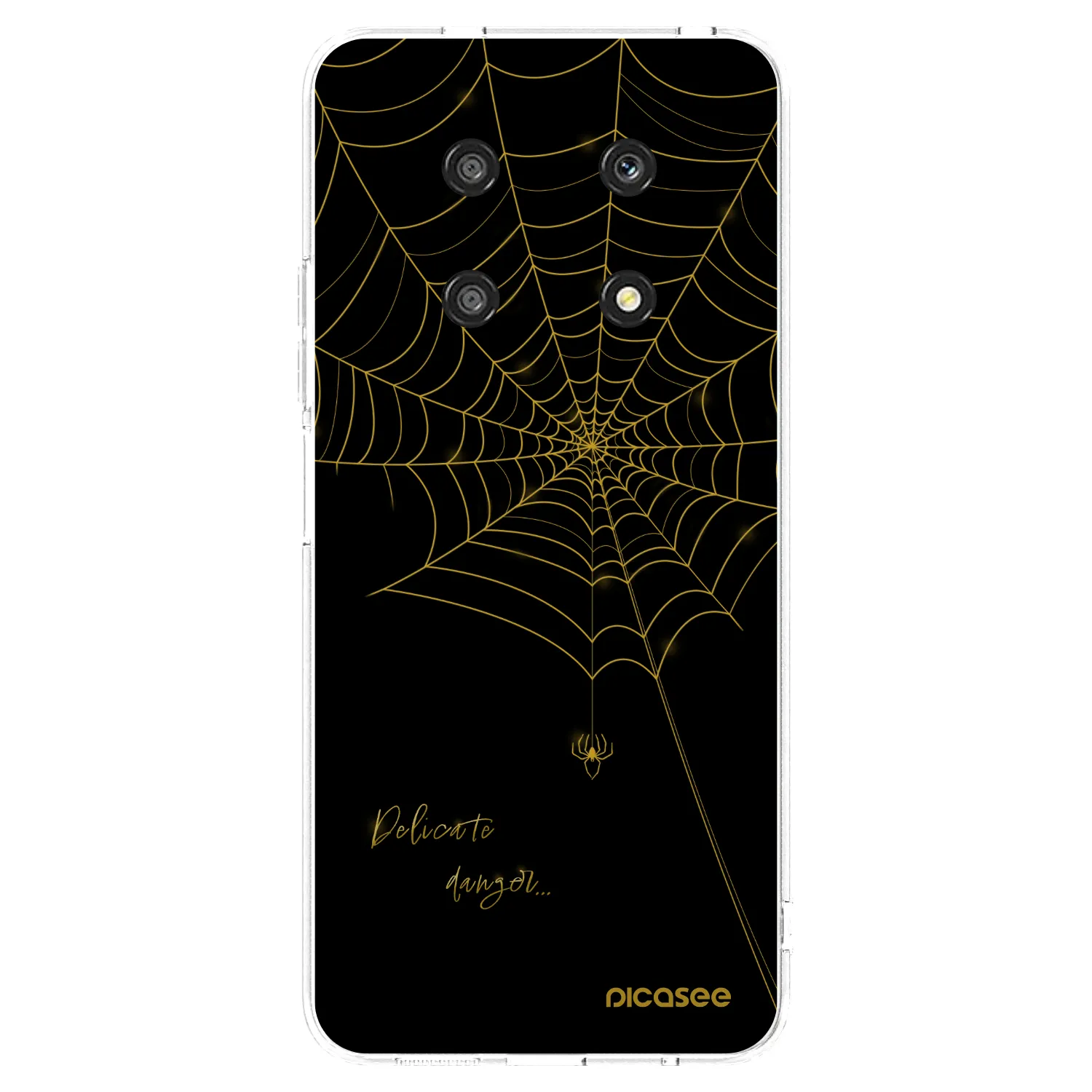 Picasee Honor Magic4 Lite 5G Hülle - Transparentes Silikon - Delicate danger