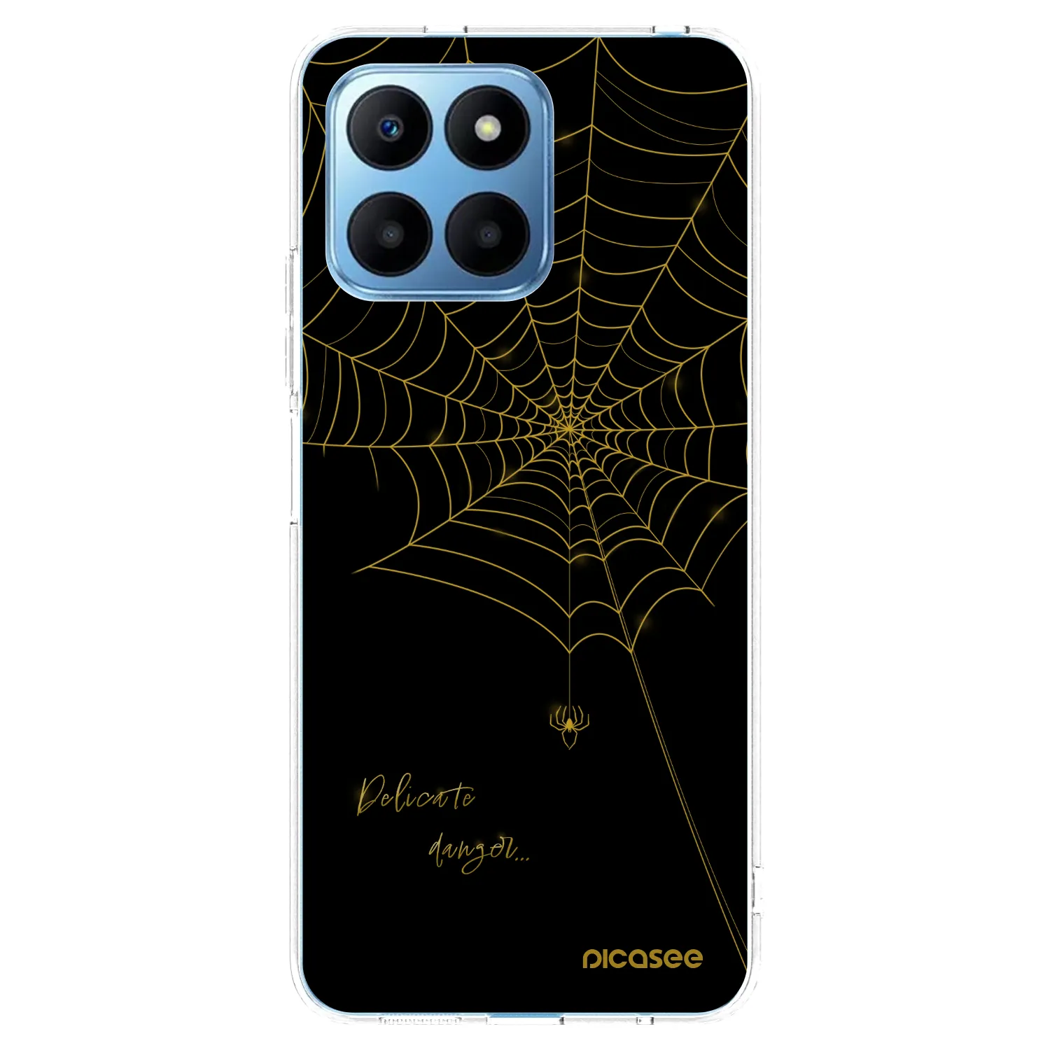 Picasee Honor 70 Lite Hülle - Transparentes Silikon - Delicate danger