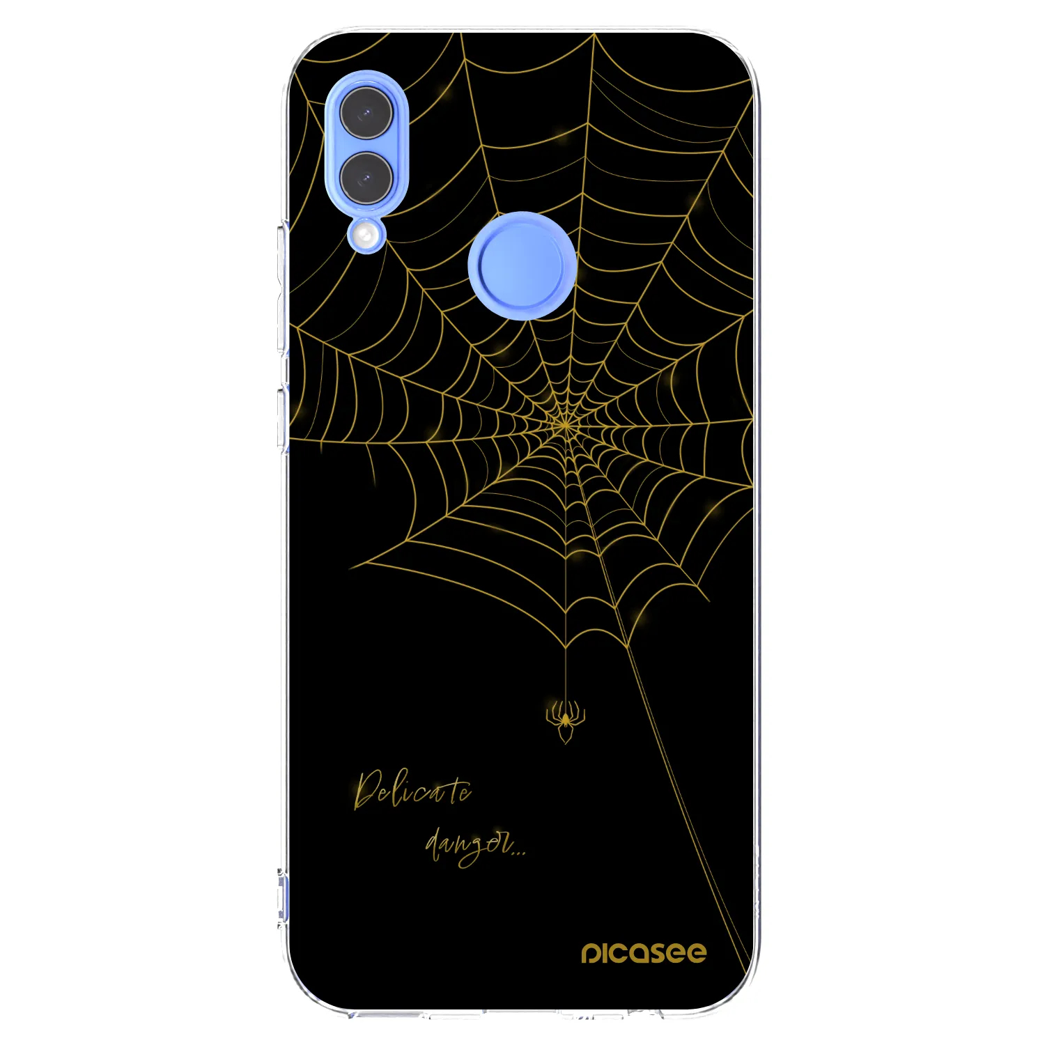 Picasee Huawei P Smart 2019 Hülle - Transparentes Silikon - Delicate danger