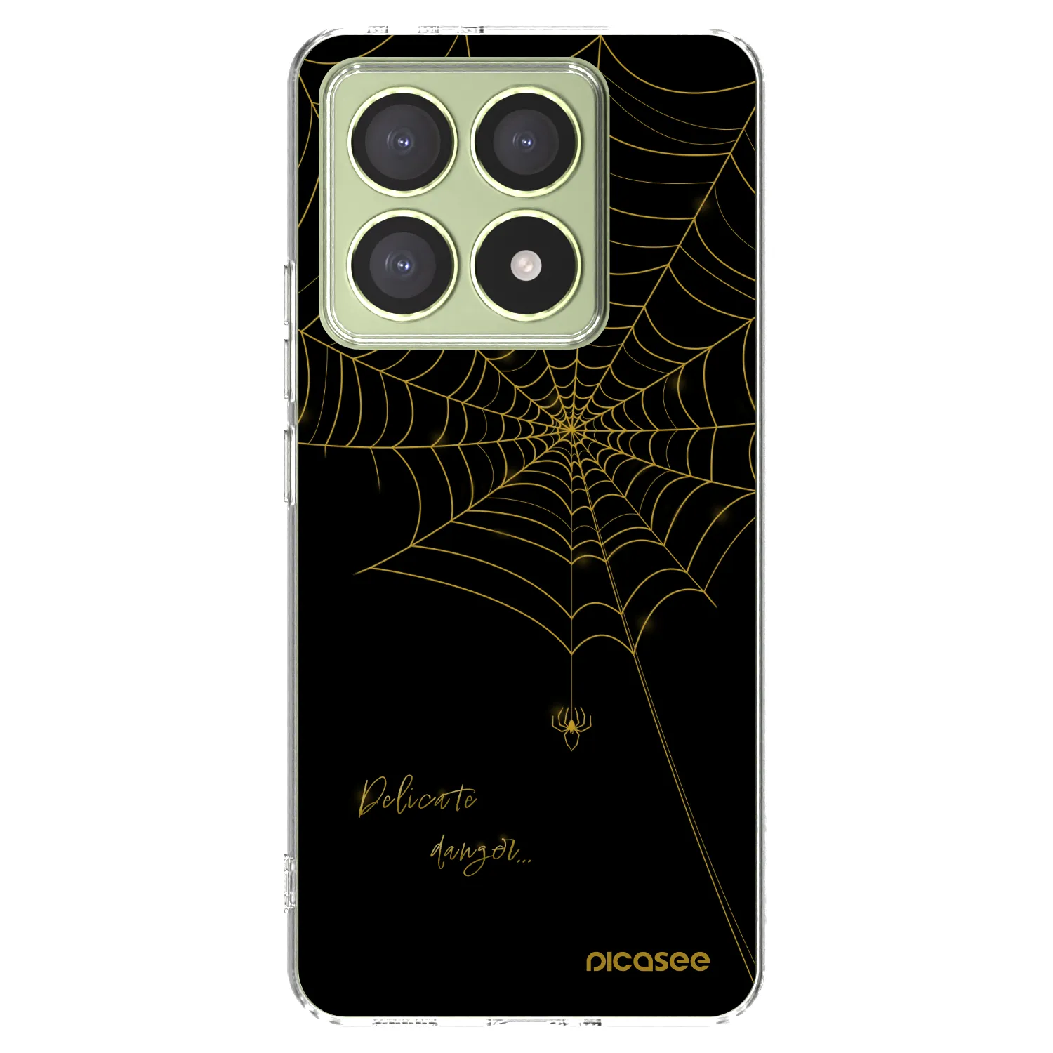 Picasee Xiaomi 14T Hülle - Transparentes Silikon - Delicate danger