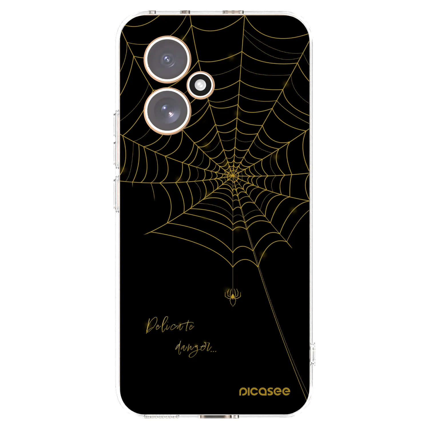 Picasee Honor 400 5G Hülle - Transparentes Silikon - Delicate danger