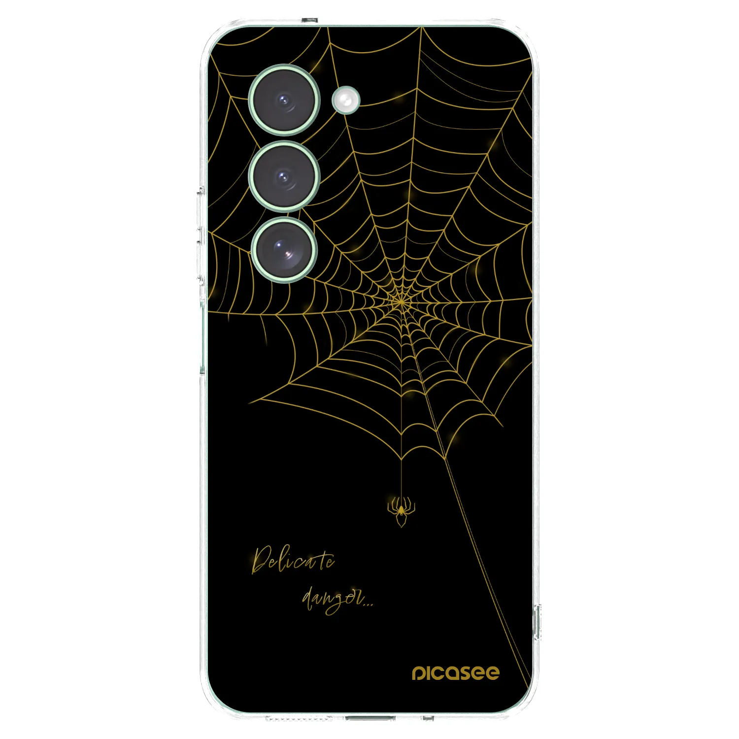 Picasee Xiaomi Redmi 15 5G Hülle - Transparentes Silikon - Delicate danger